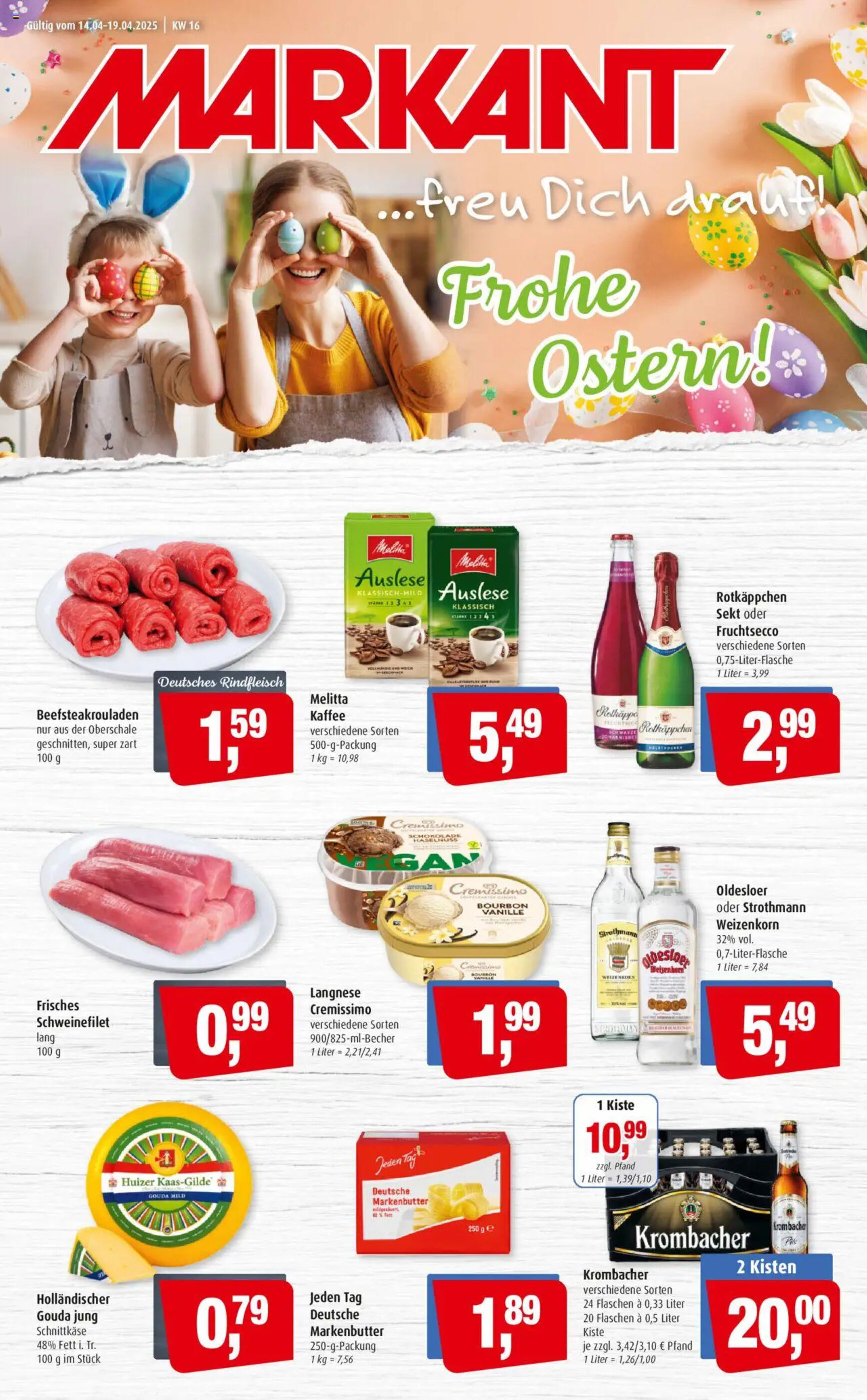 Markant Prospekt woche 16 - 14-04-2025 ( ist gültig von 14-04-2025 bis 19-04-2025) | 1