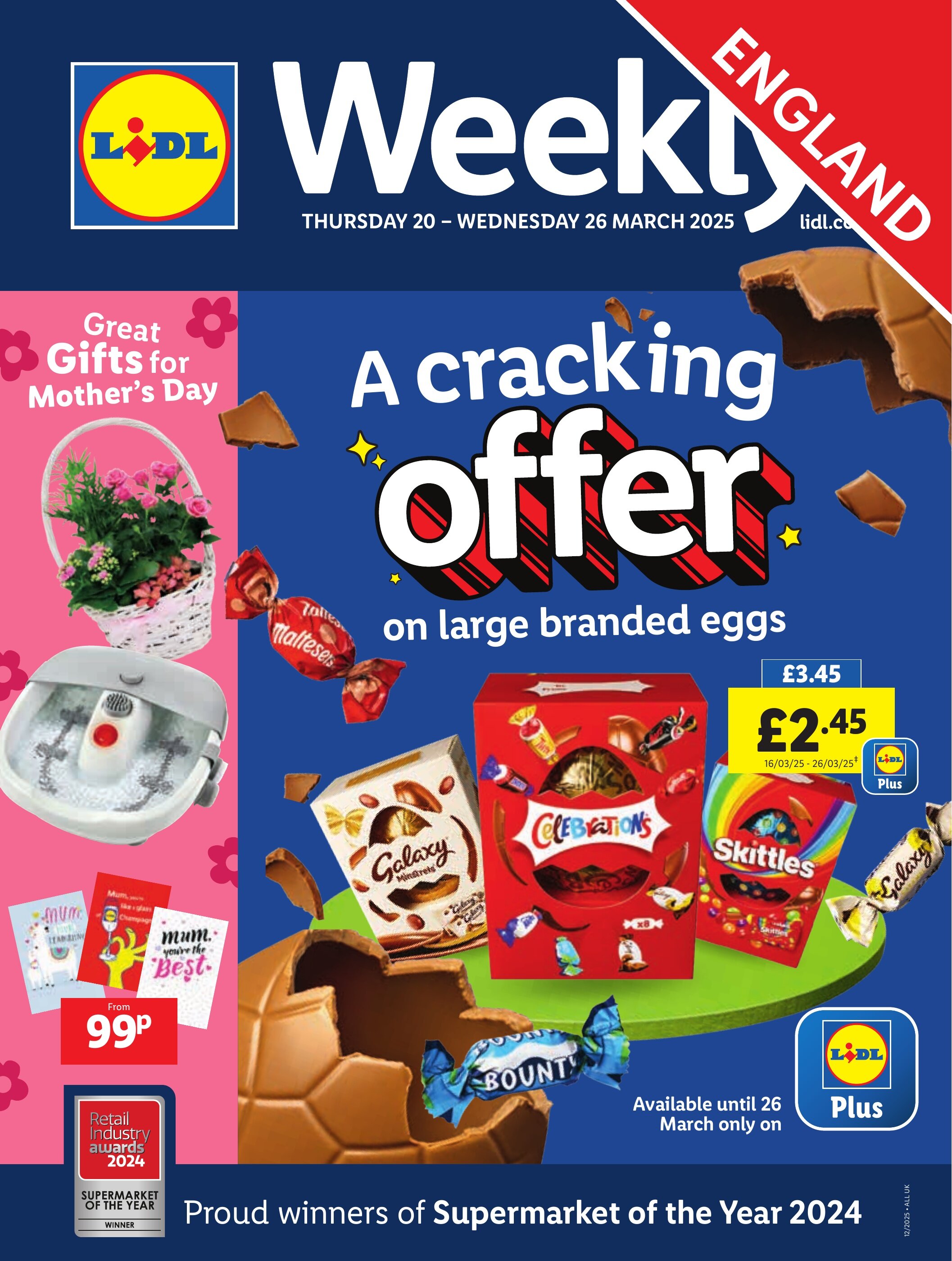 Lidl leaflet week 12 - 20-03-2025 ( is valid from 20-03-2025 until 26-03-2025) | 1