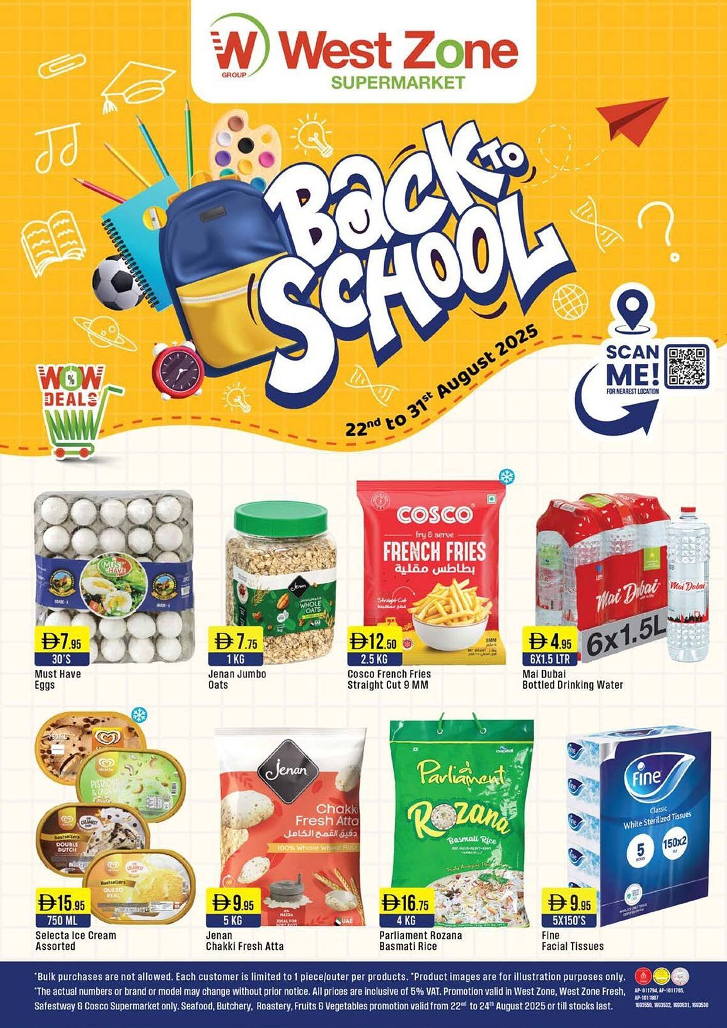 West Zone Supermarket catalogue (2025-08-22 - 2025-08-31) | 1