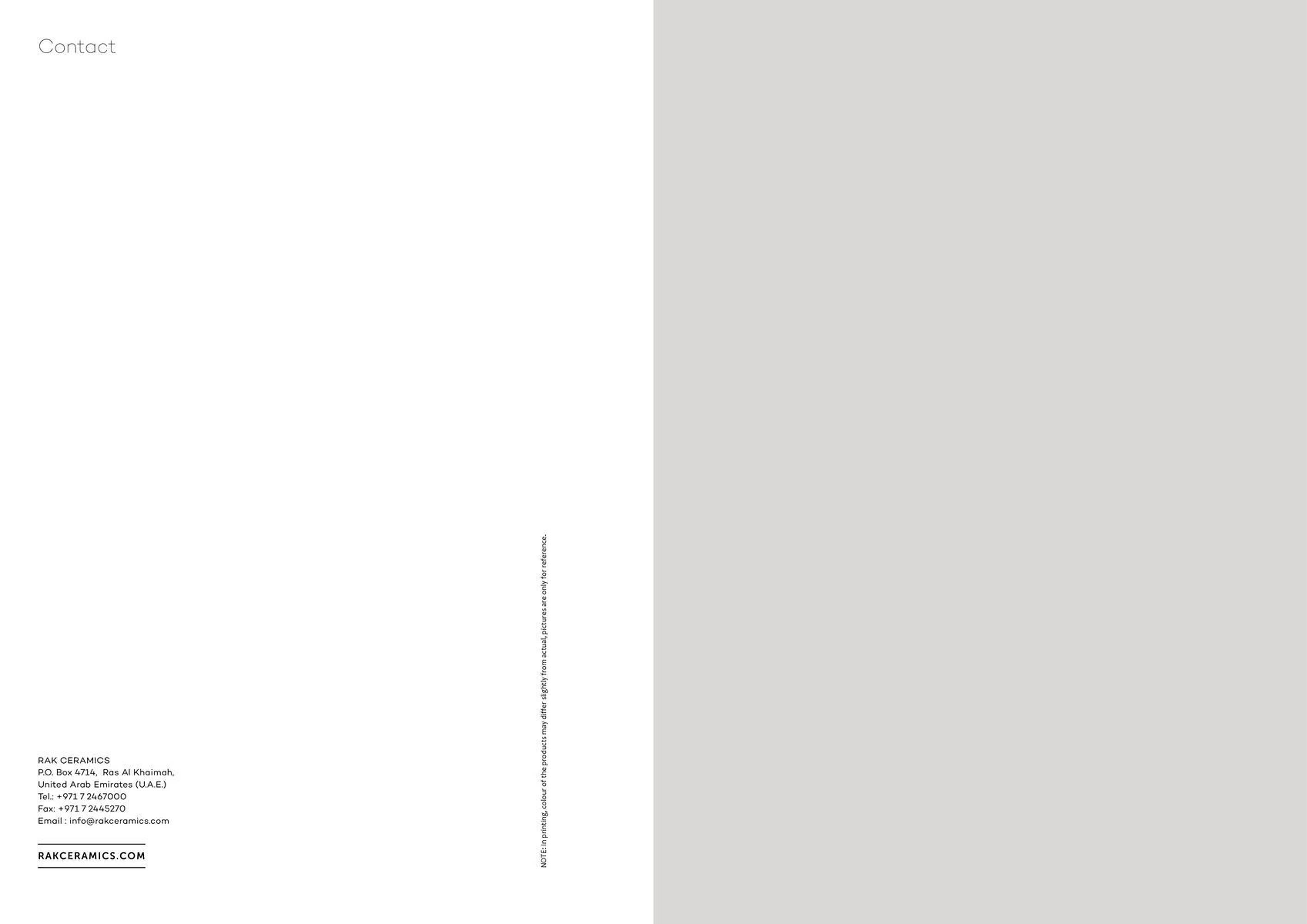 Rak Ceramics catalogue (2026-01-01 - 2026-01-31) | 119