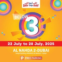 Day To Day catalogue (2025-07-22 - 2025-07-28)