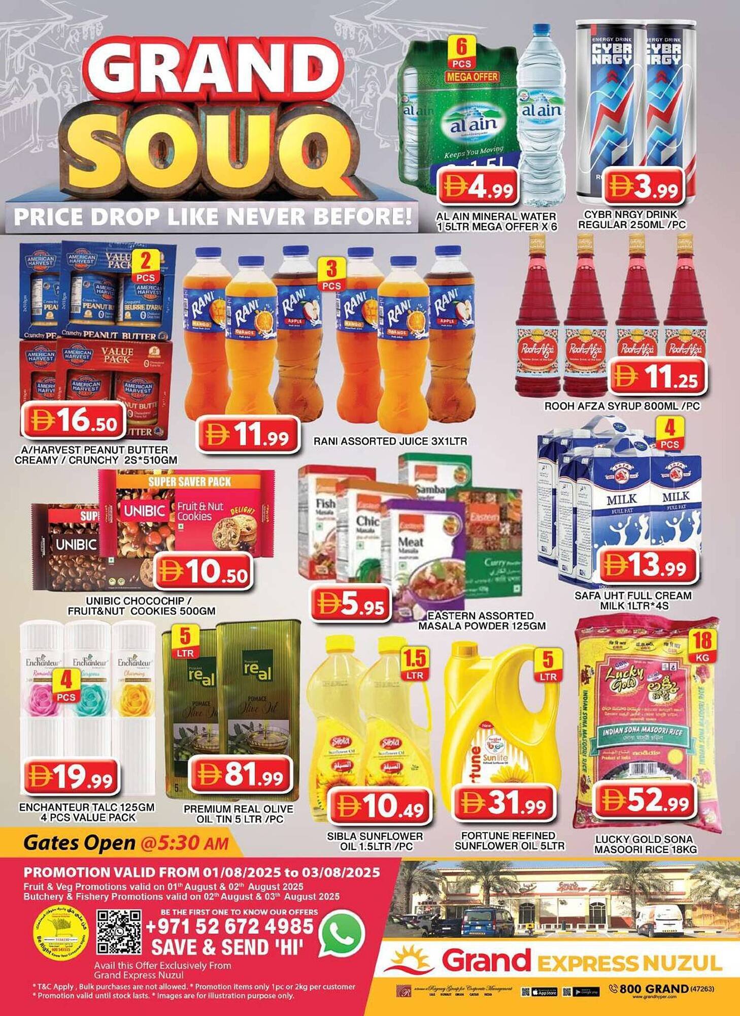 Grand Hyper Market catalogue (2025-08-01 - 2025-08-03) | 1