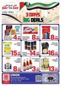 Day To Day catalogue (2025-11-07 - 2025-11-09)