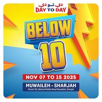Day To Day catalogue (2025-11-06 - 2025-11-15)