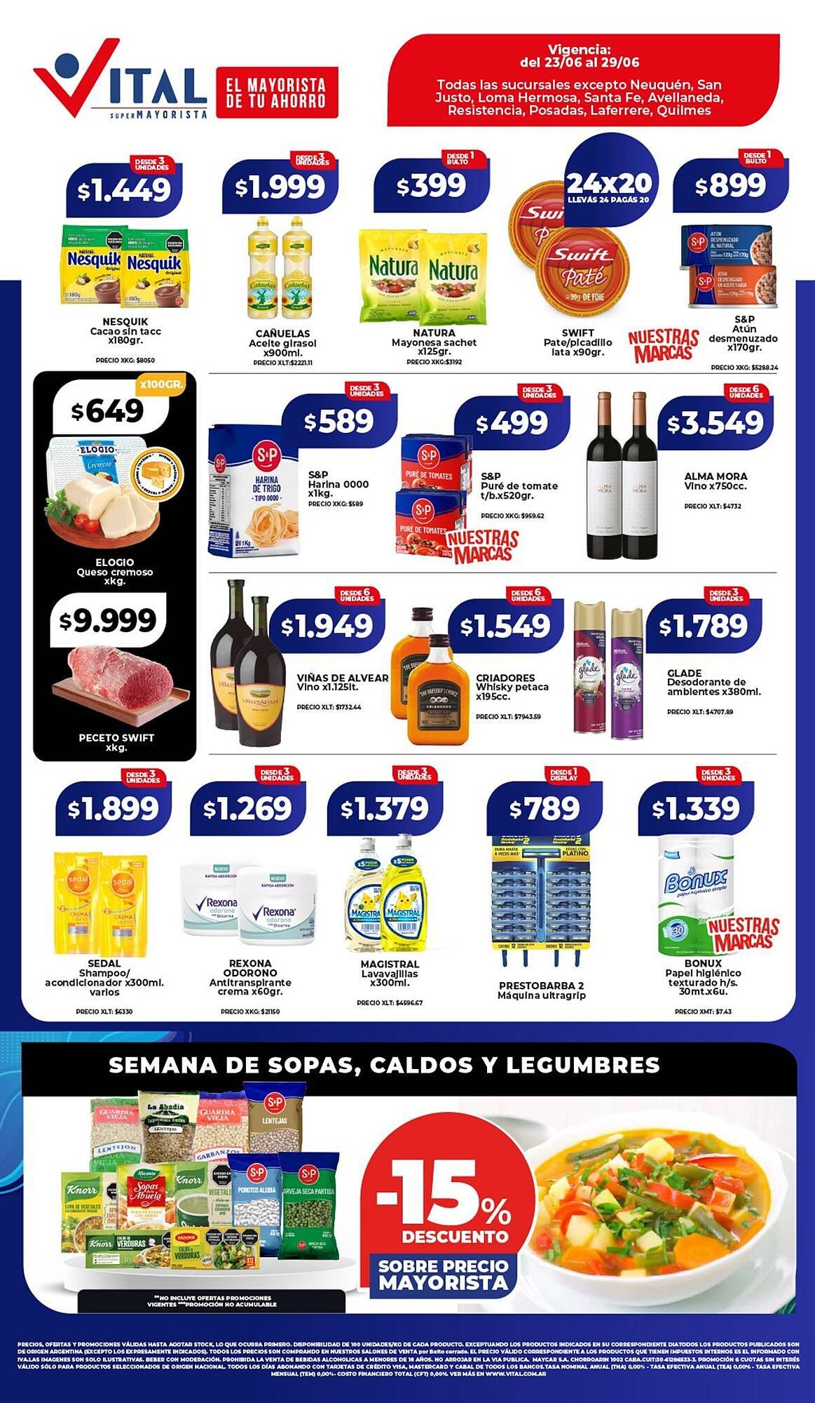 Catálogo Supermayorista Vital (2026-06-23 - 2026-06-29)