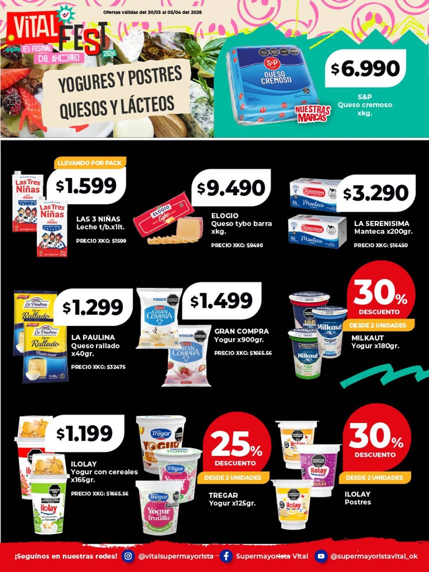 Catálogo Supermayorista Vital (2026-03-30 - 2026-04-05)