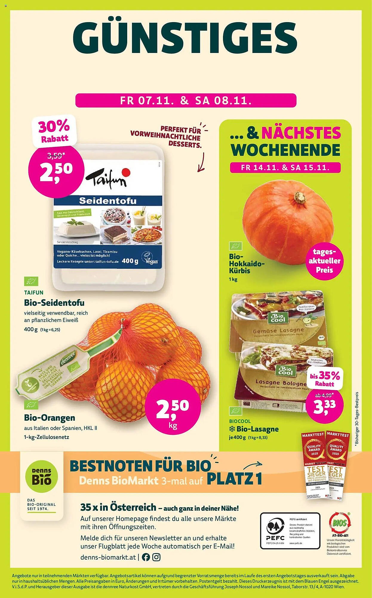 Denn&#039;s Biomarkt Flugblatt (2025-11-05 - 2025-11-18)