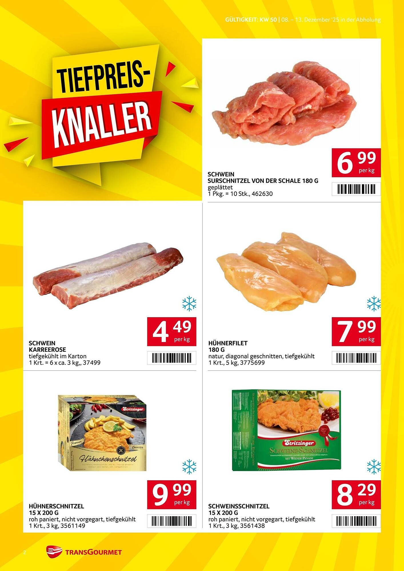 Transgourmet Flugblatt