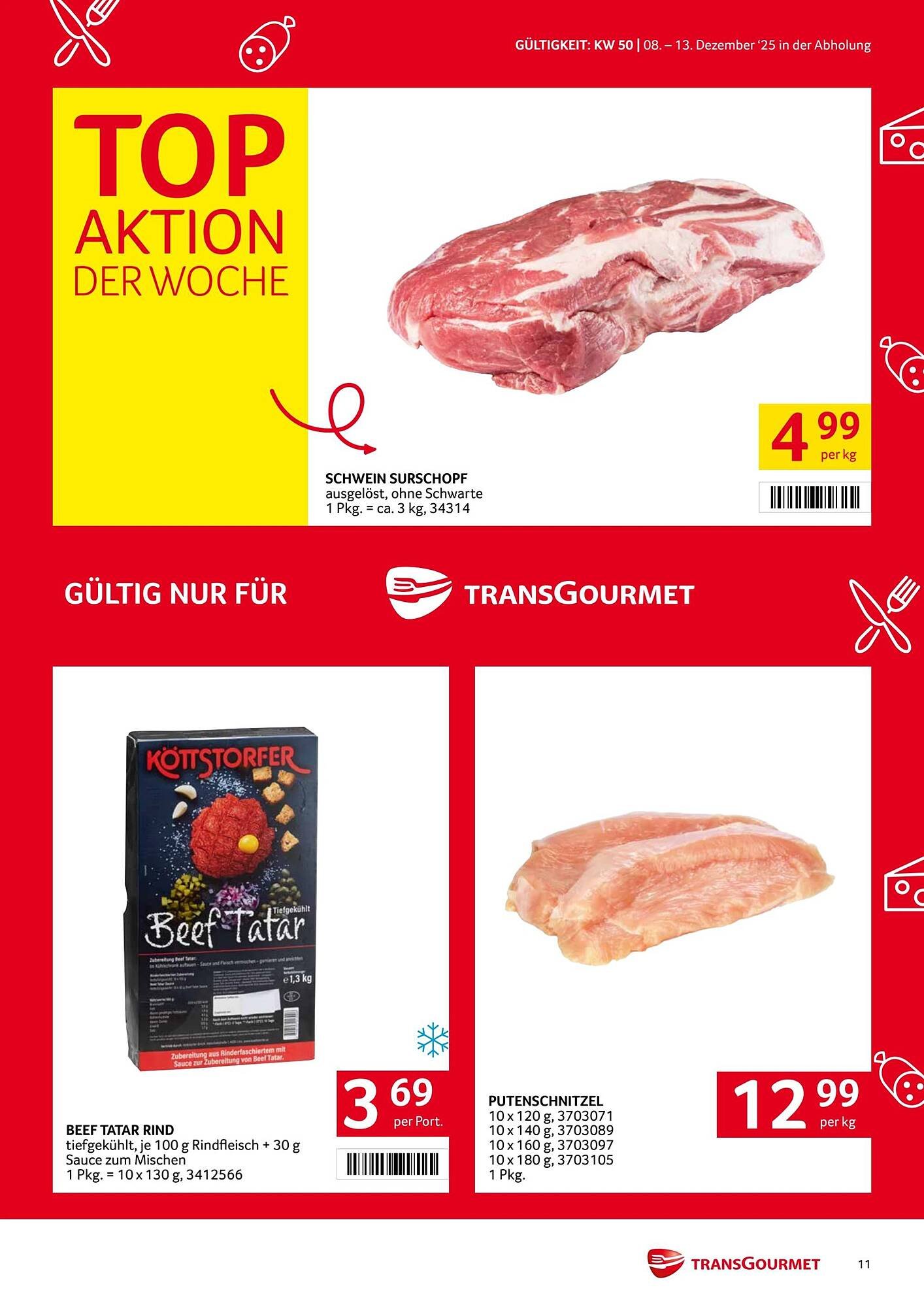 Transgourmet Flugblatt