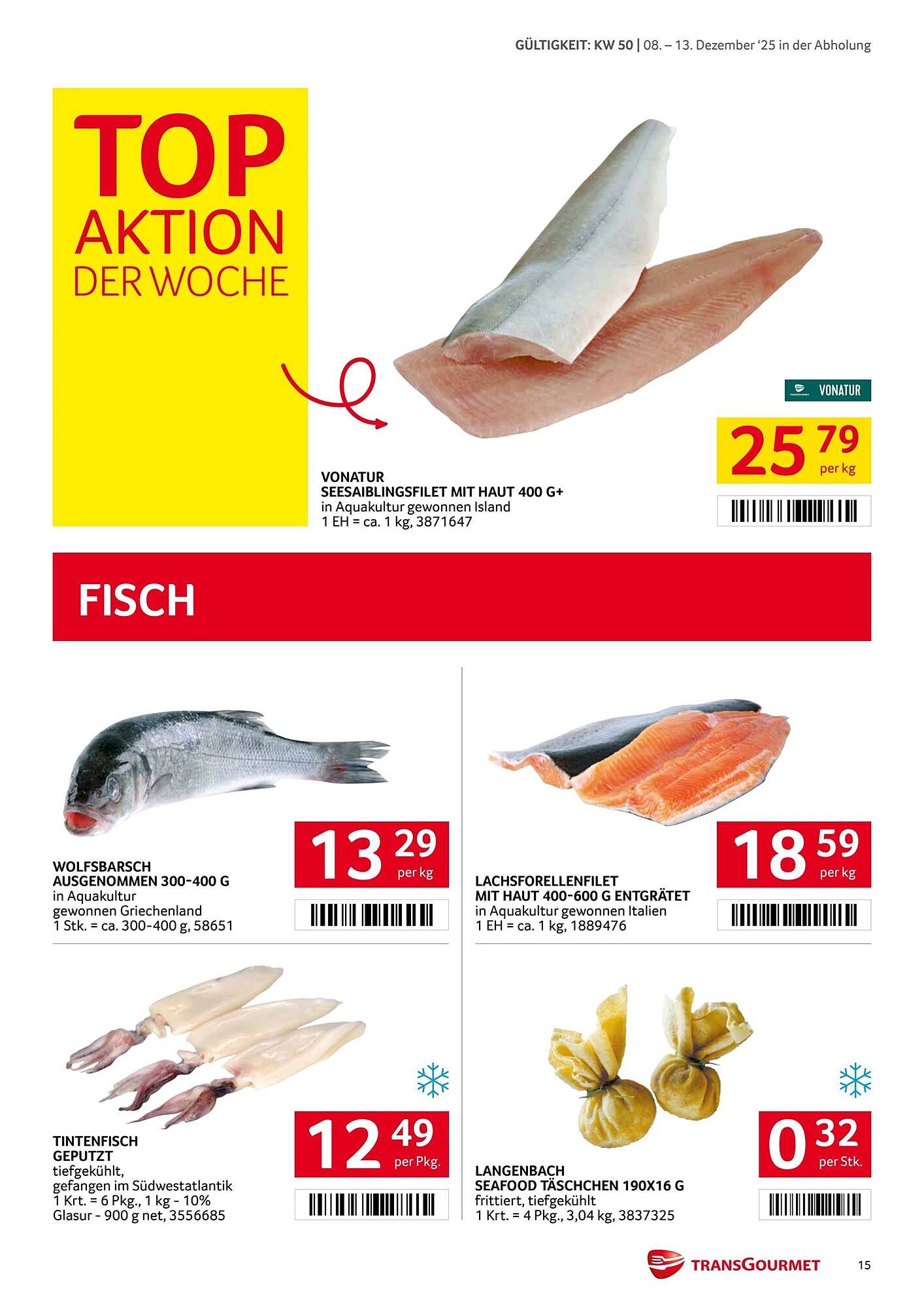 Transgourmet Flugblatt