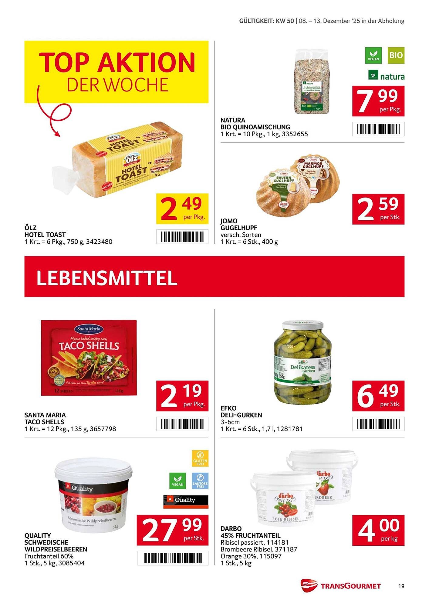 Transgourmet Flugblatt