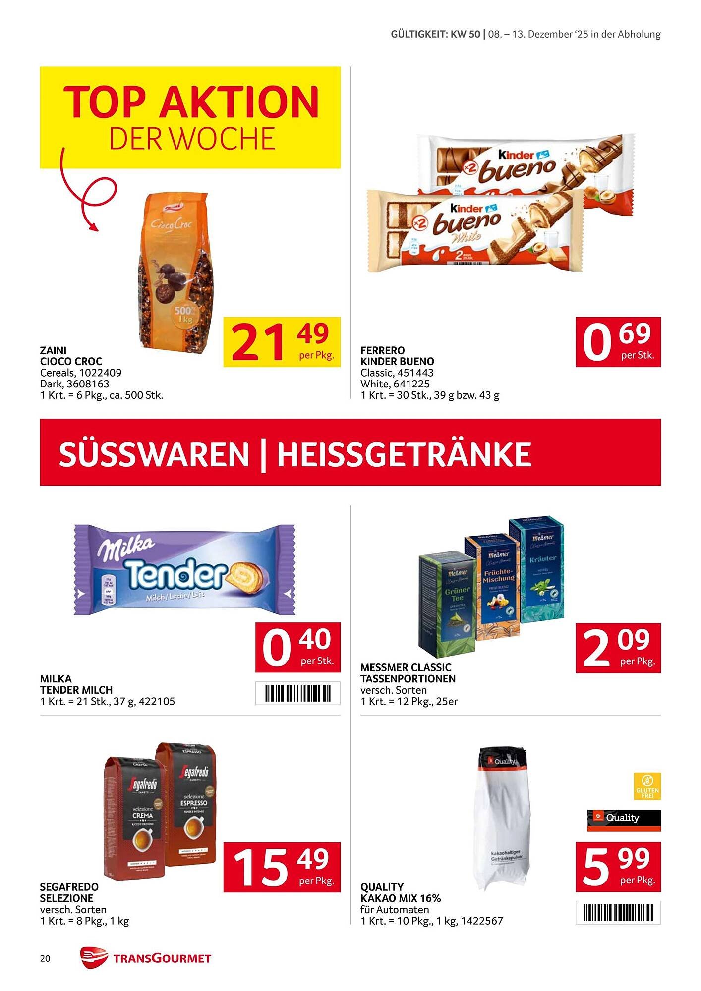Transgourmet Flugblatt