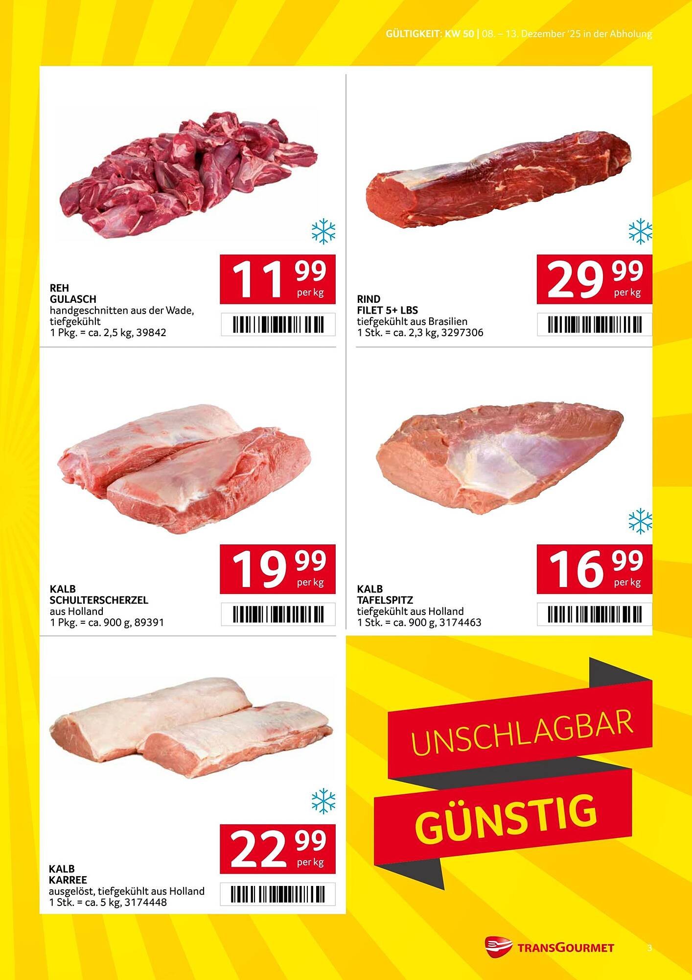 Transgourmet Flugblatt