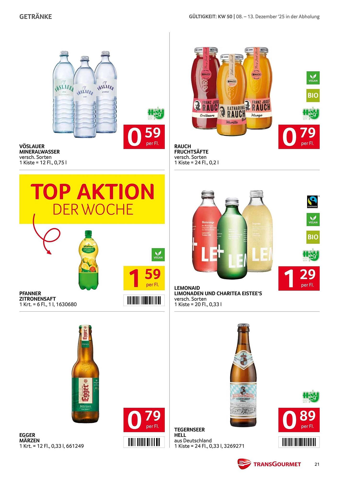 Transgourmet Flugblatt