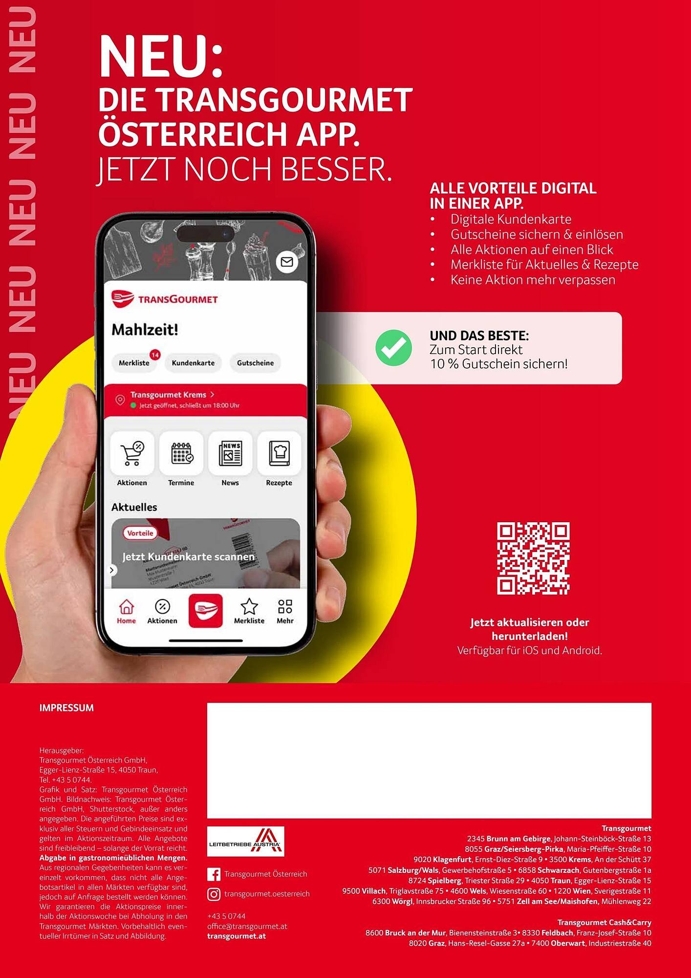 Transgourmet Flugblatt