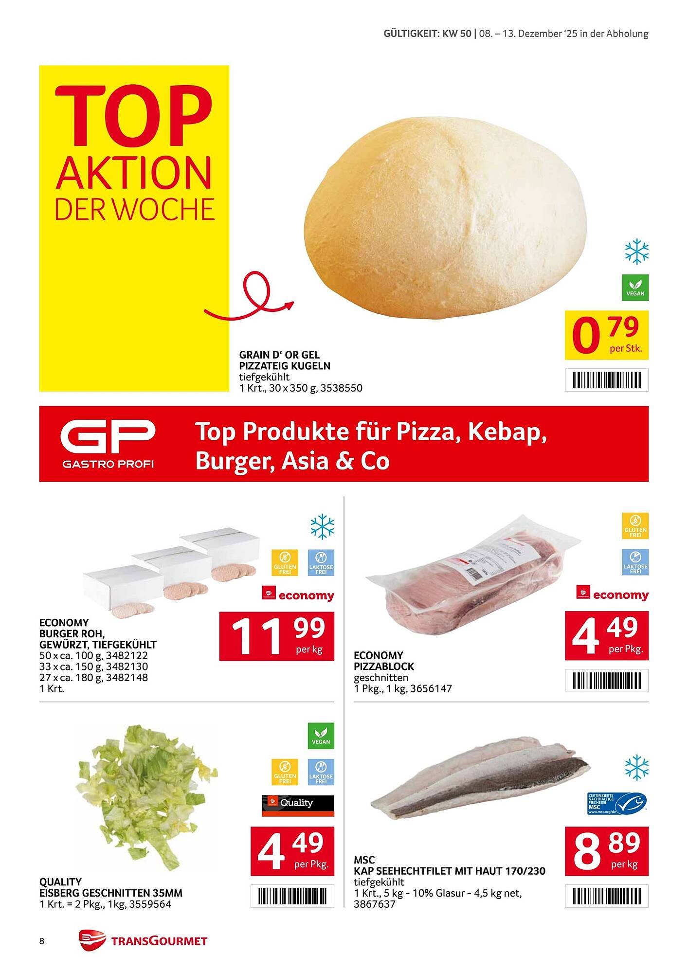 Transgourmet Flugblatt