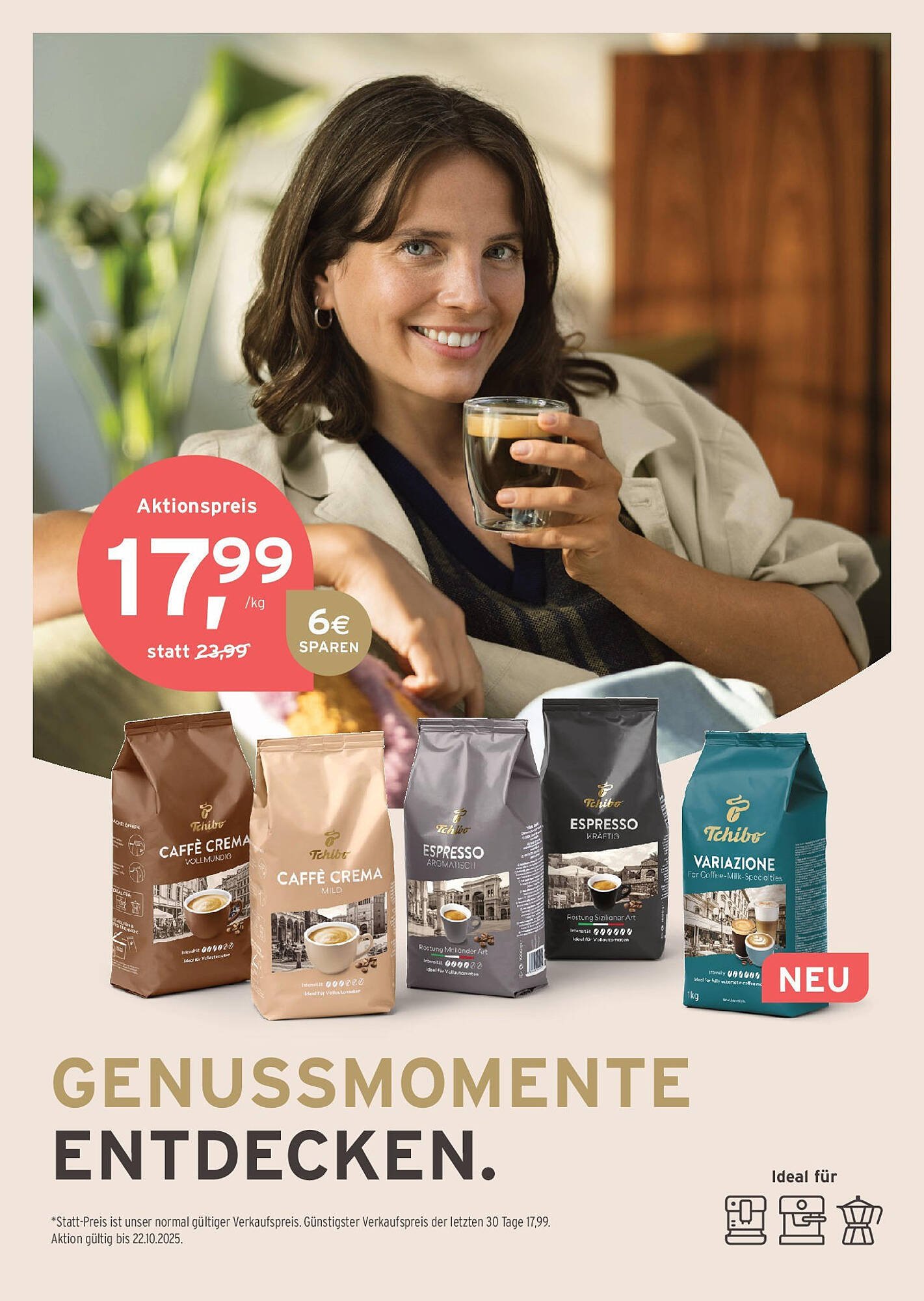 Tchibo Eduscho Flugblatt (2025-10-23 - 2025-11-05) | 10
