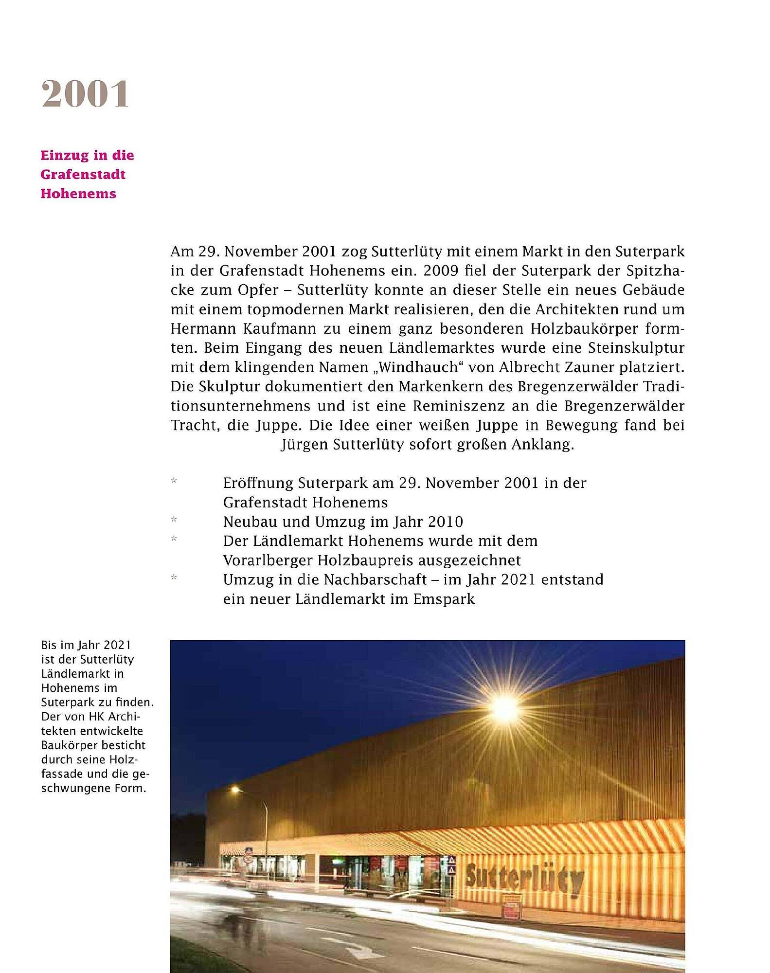 Sutterlüty Flugblatt