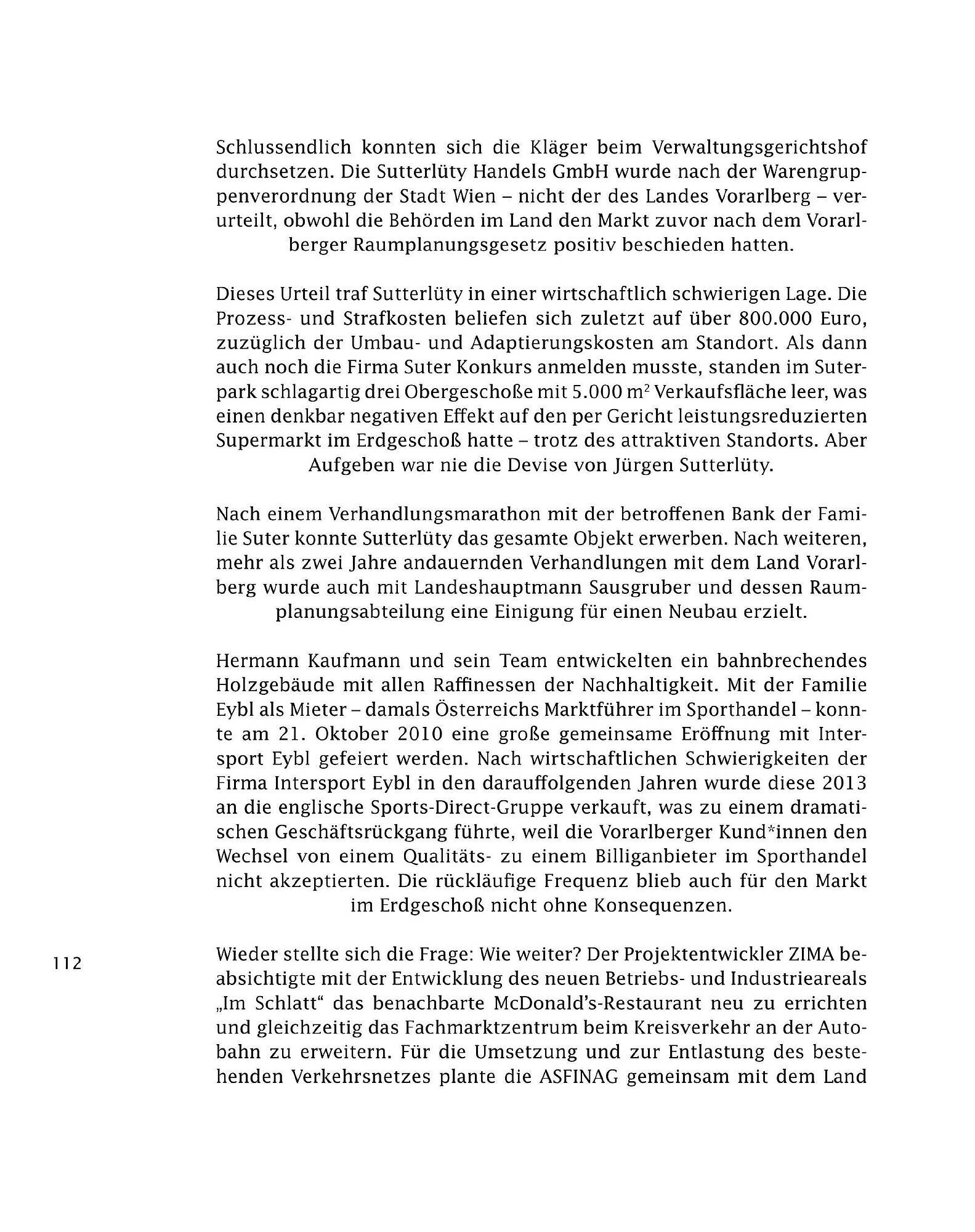 Sutterlüty Flugblatt