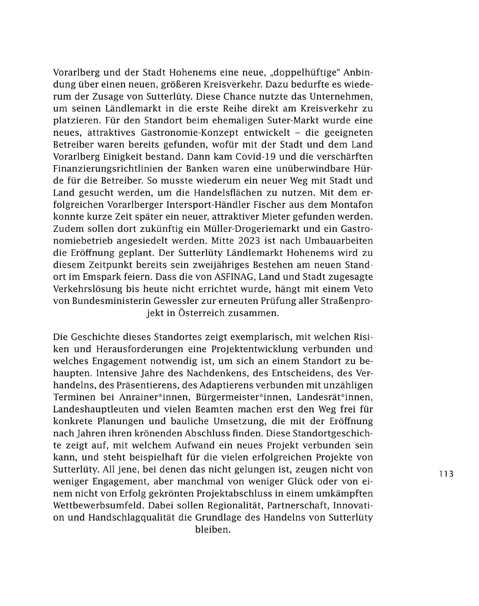 Sutterlüty Flugblatt