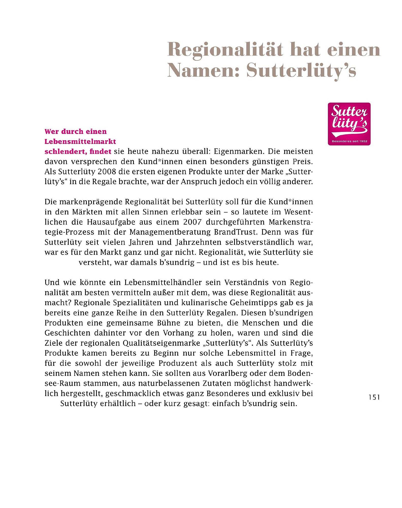 Sutterlüty Flugblatt