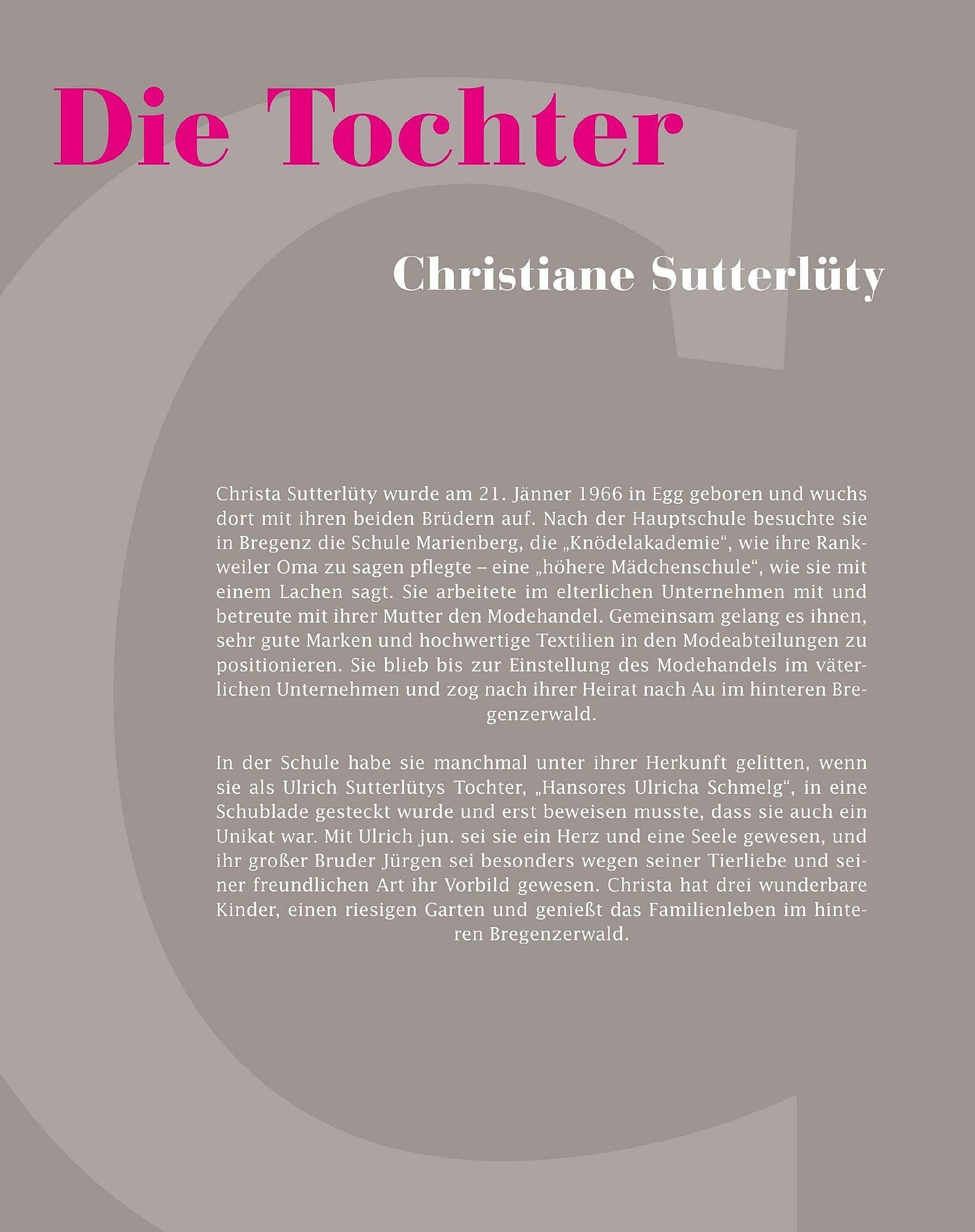 Sutterlüty Flugblatt