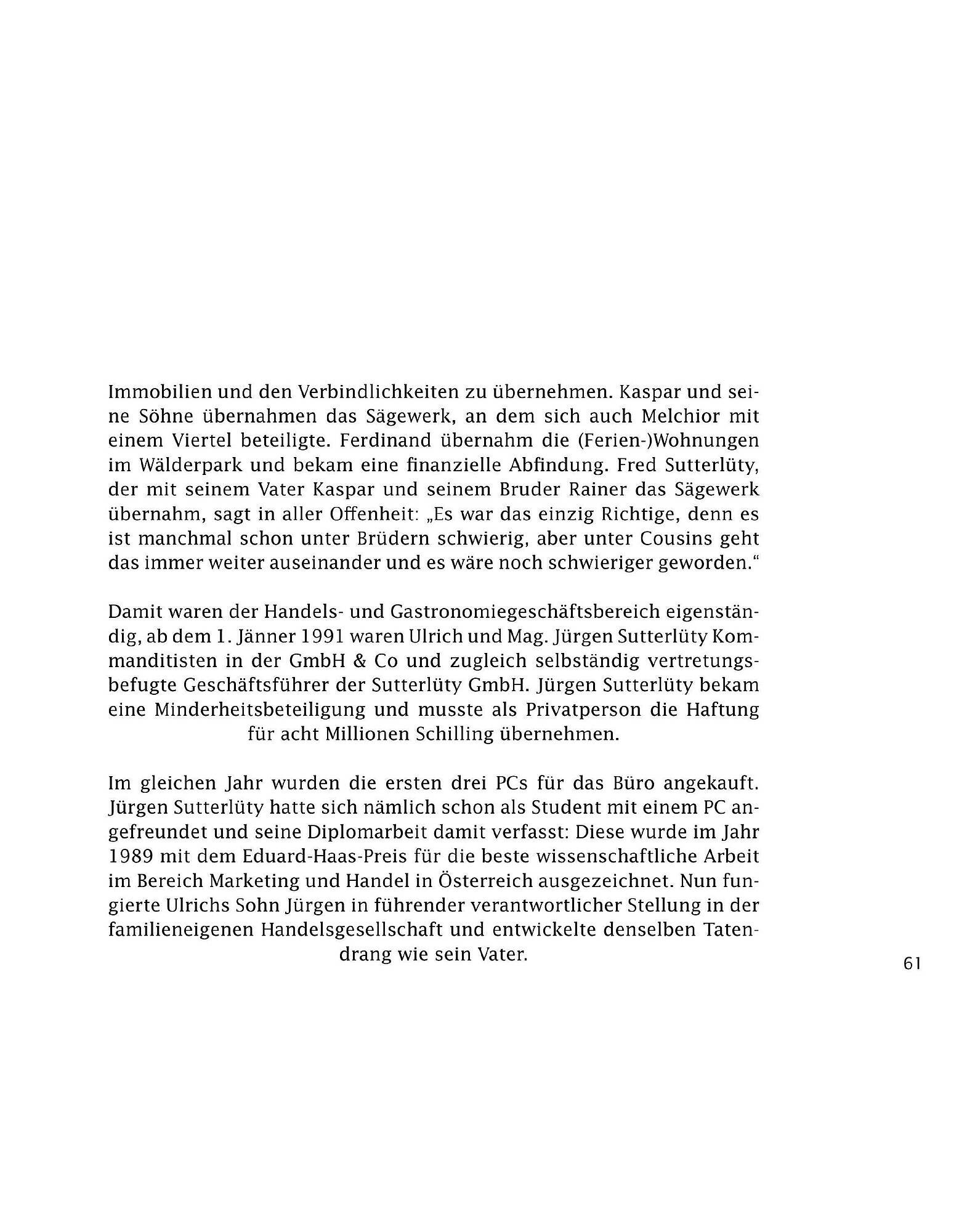 Sutterlüty Flugblatt