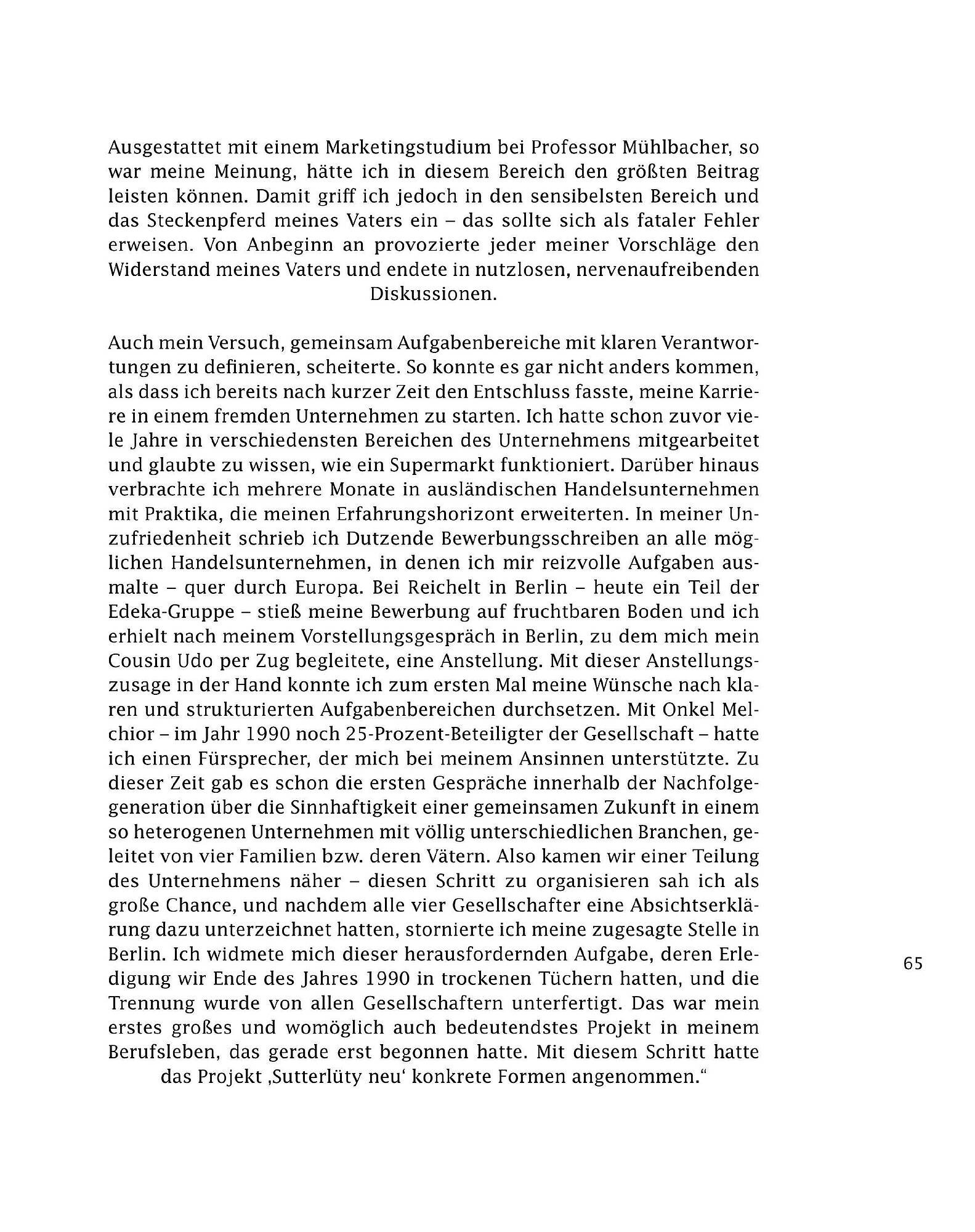 Sutterlüty Flugblatt