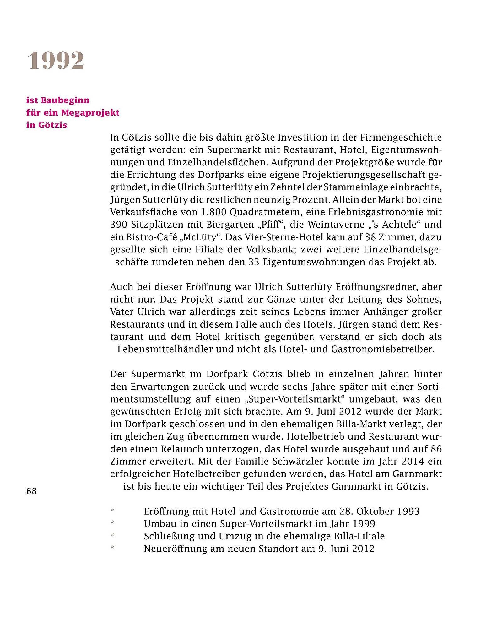 Sutterlüty Flugblatt