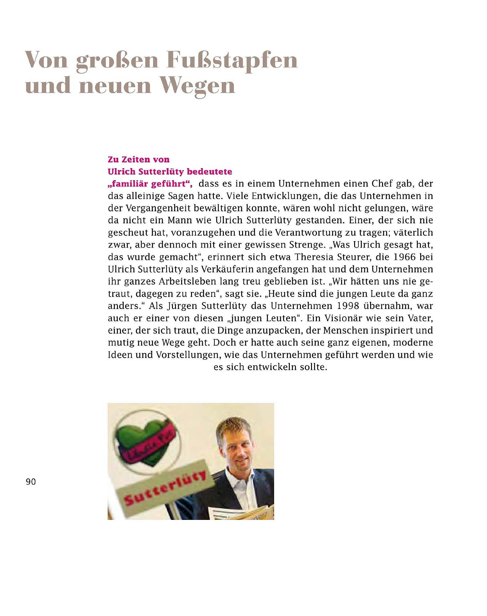 Sutterlüty Flugblatt