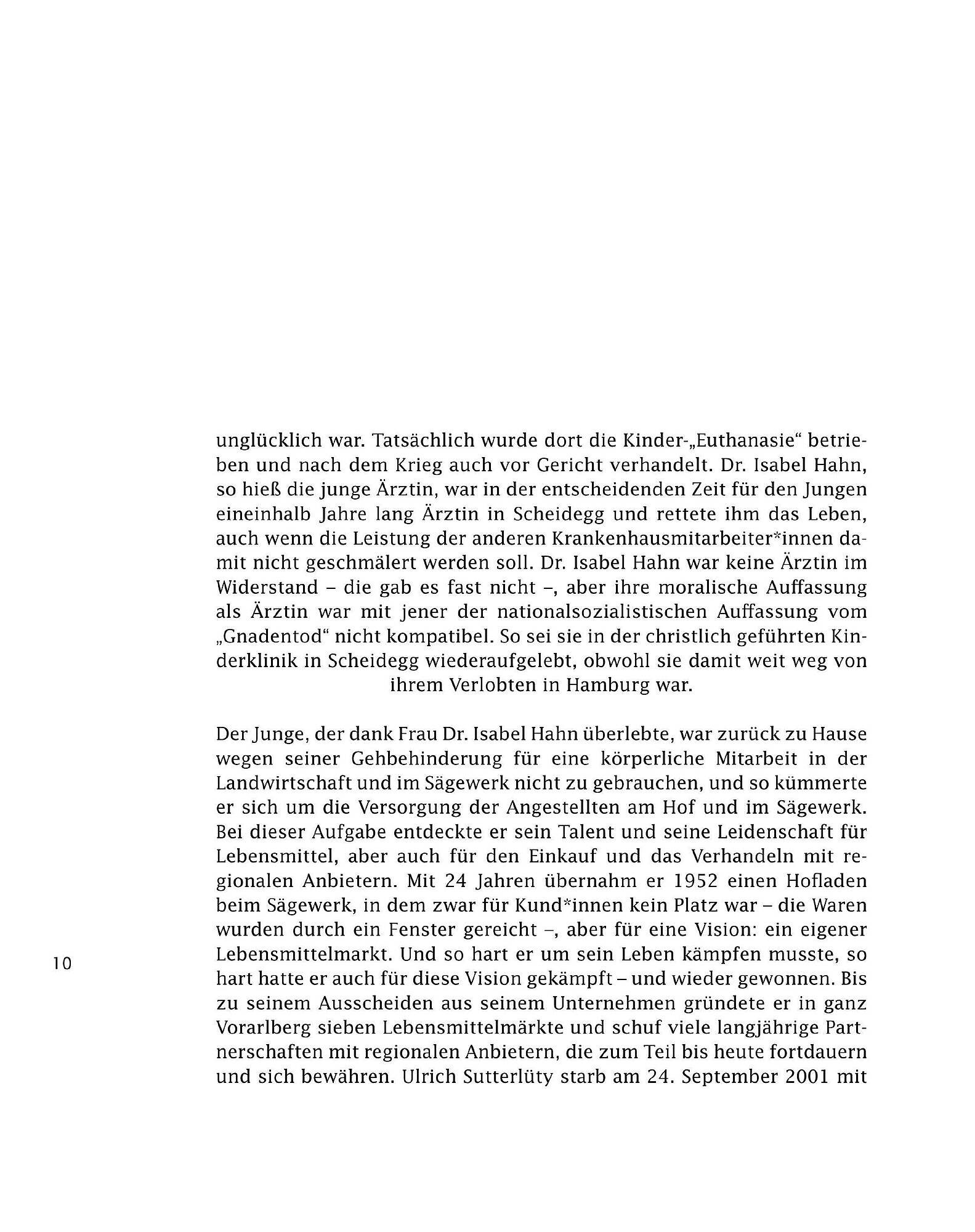 Sutterlüty Flugblatt