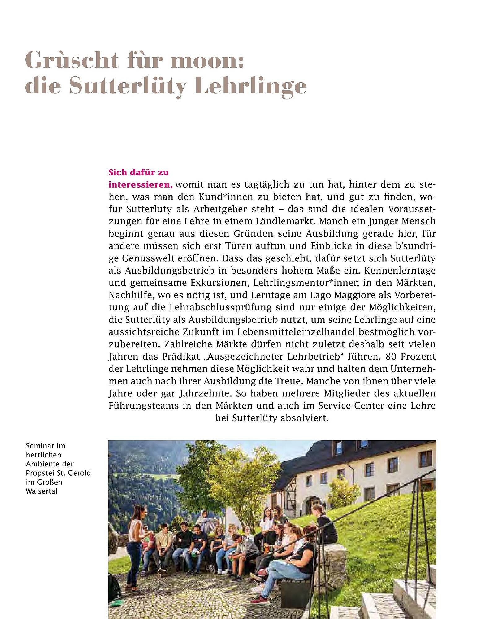 Sutterlüty Flugblatt