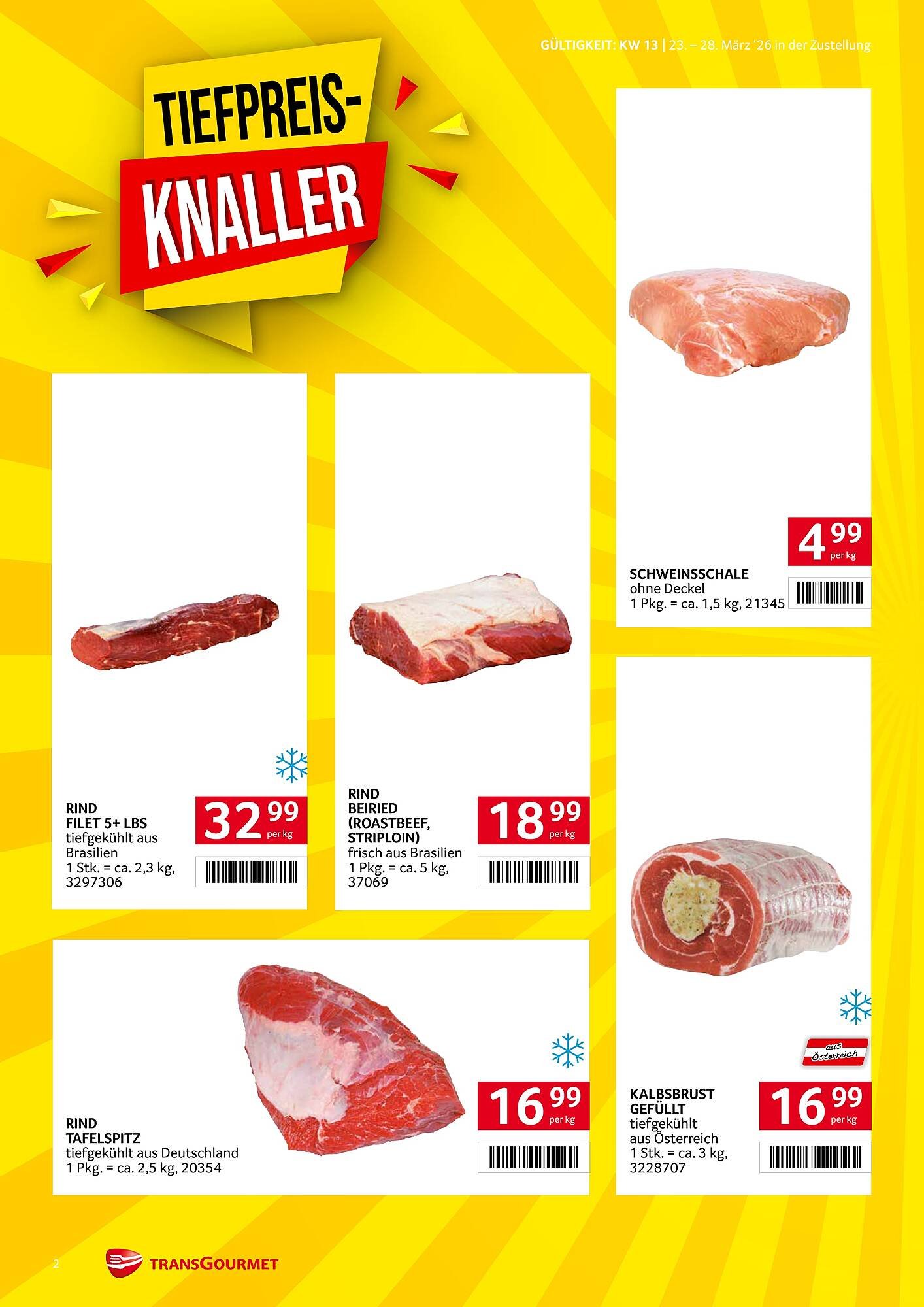 Transgourmet Flugblatt