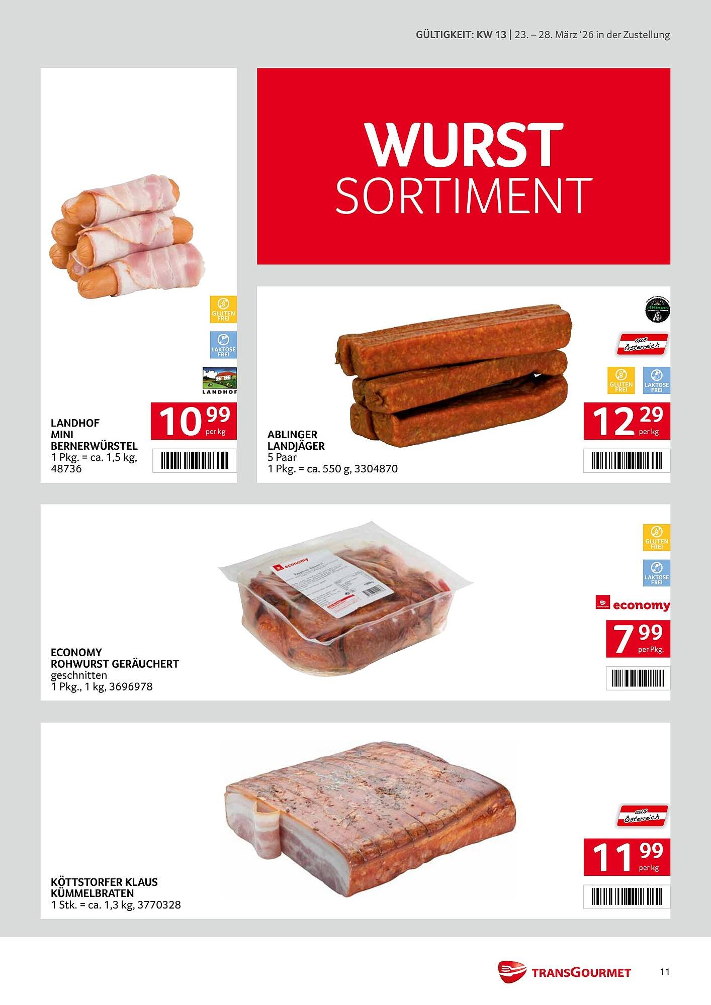 Transgourmet Flugblatt