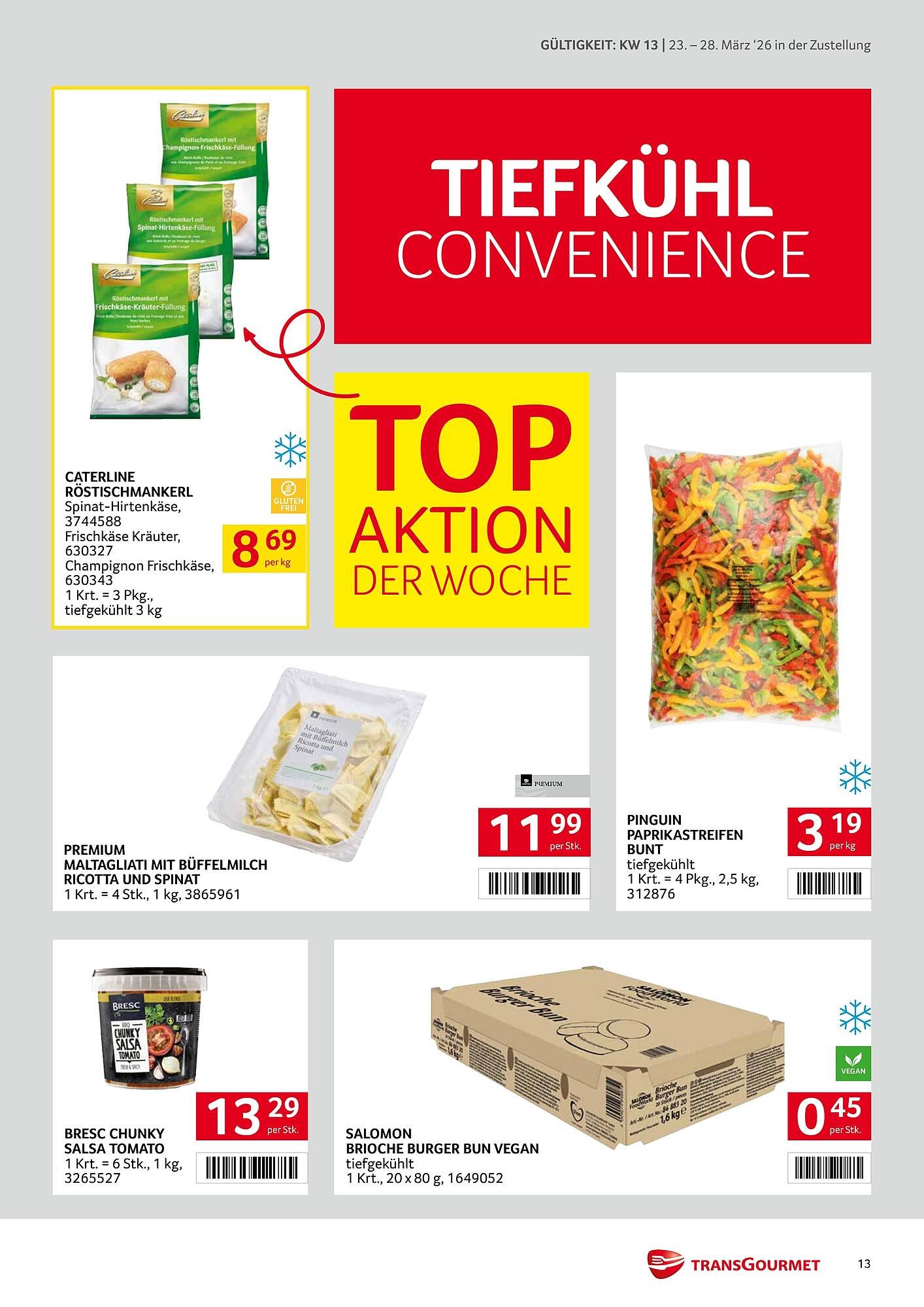 Transgourmet Flugblatt