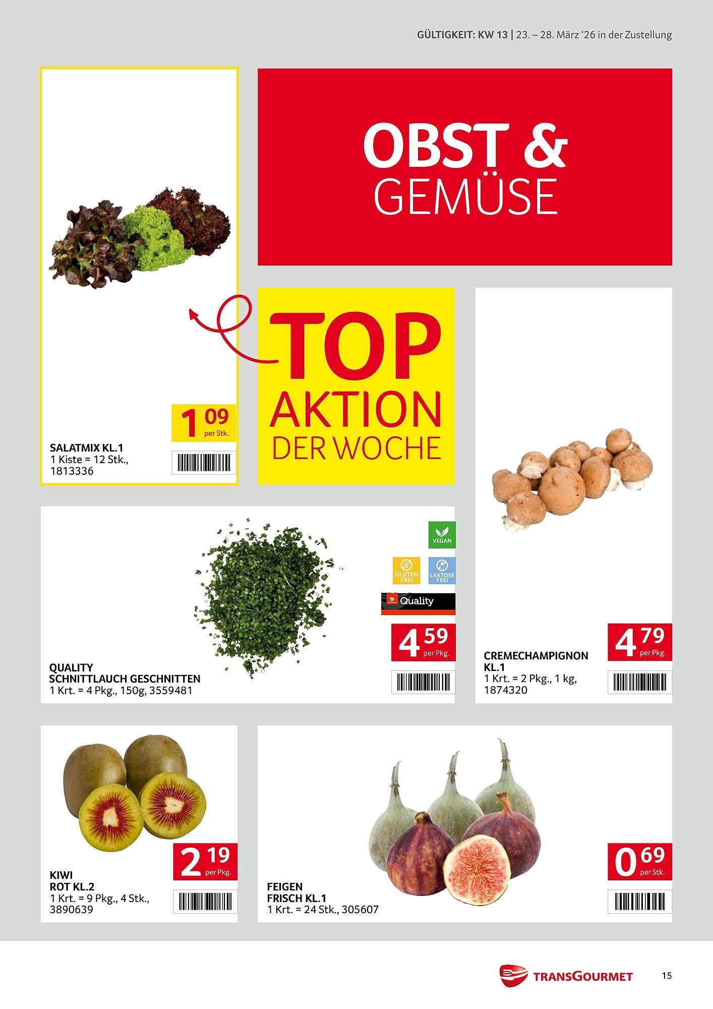 Transgourmet Flugblatt