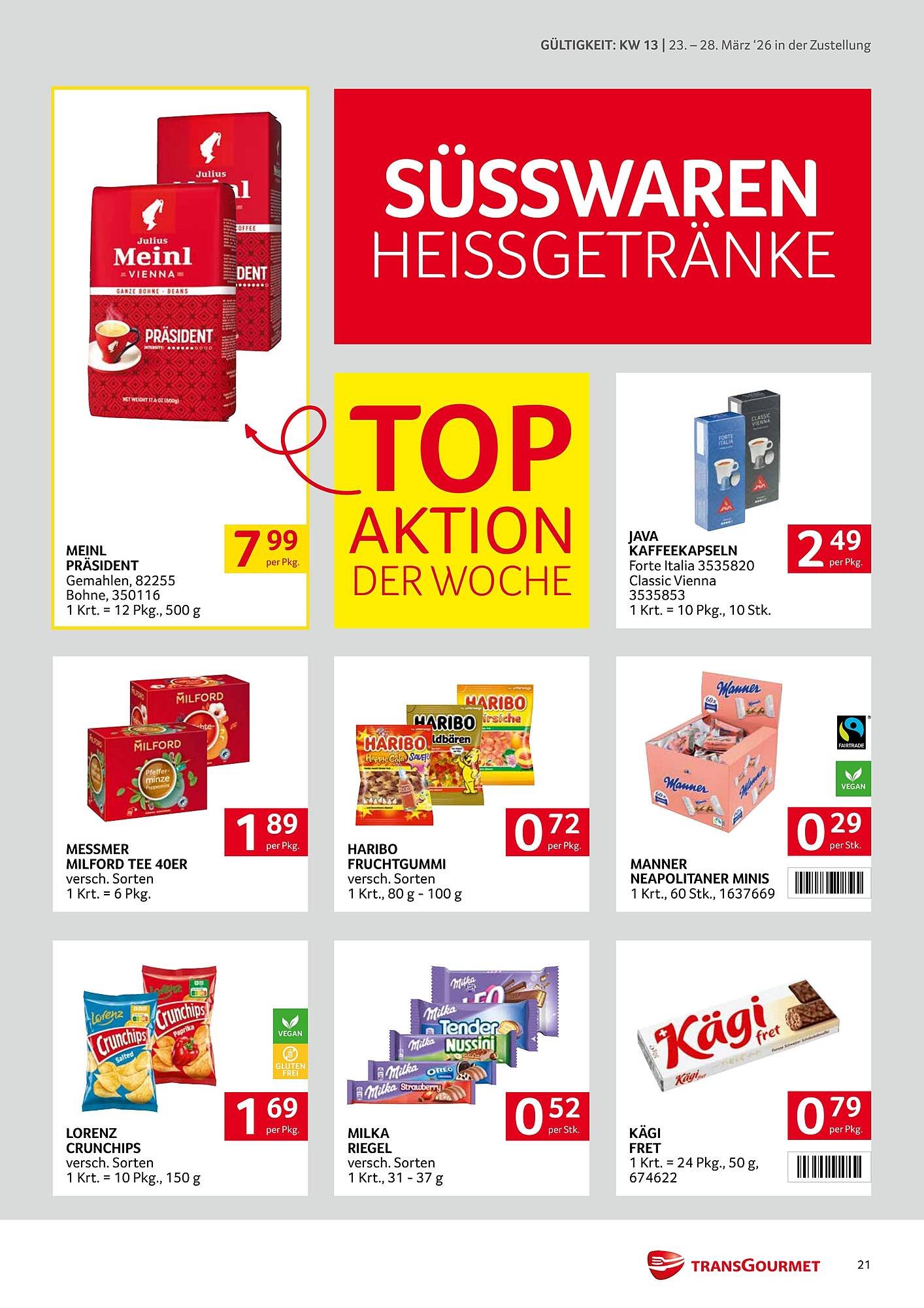 Transgourmet Flugblatt