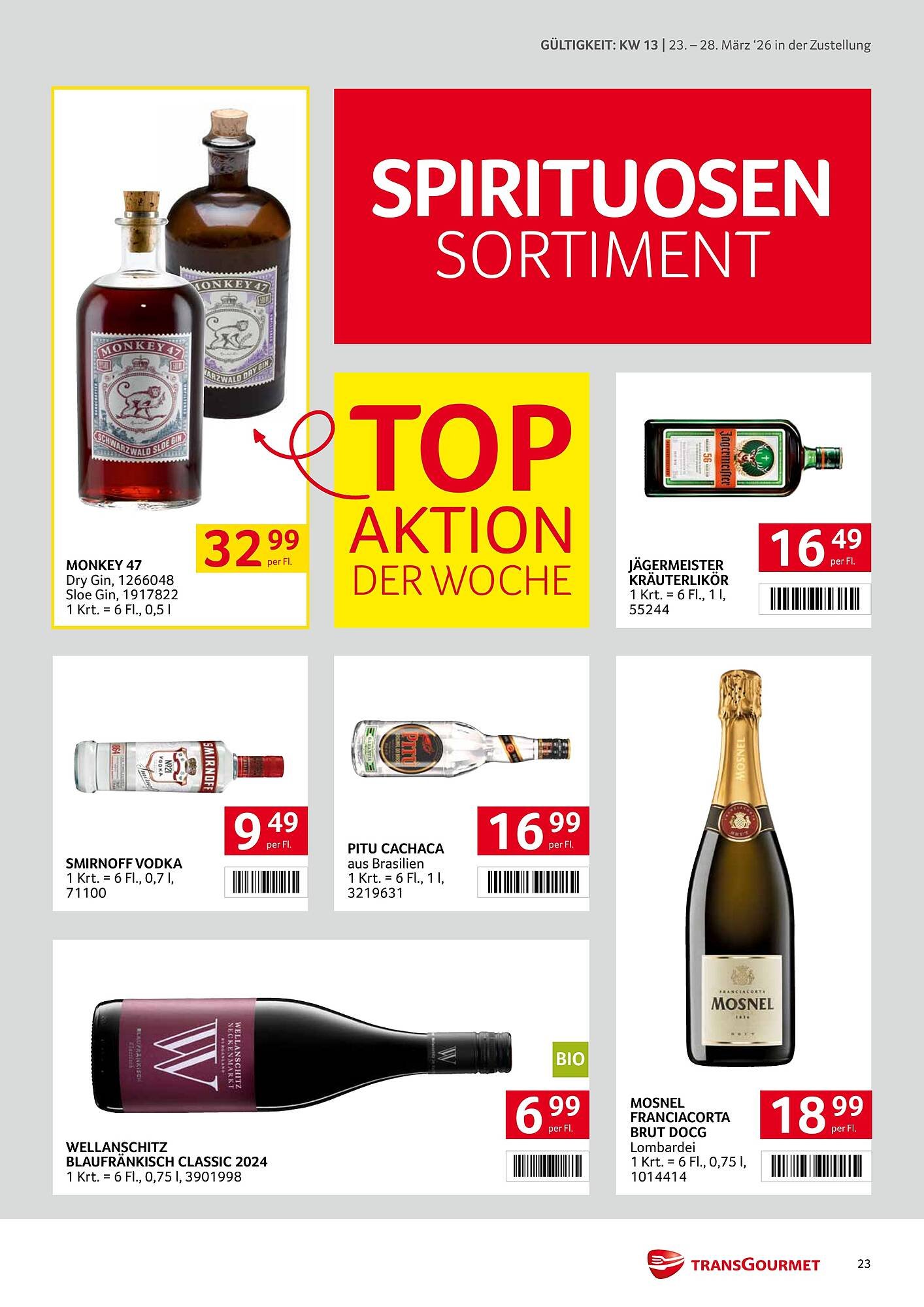 Transgourmet Flugblatt