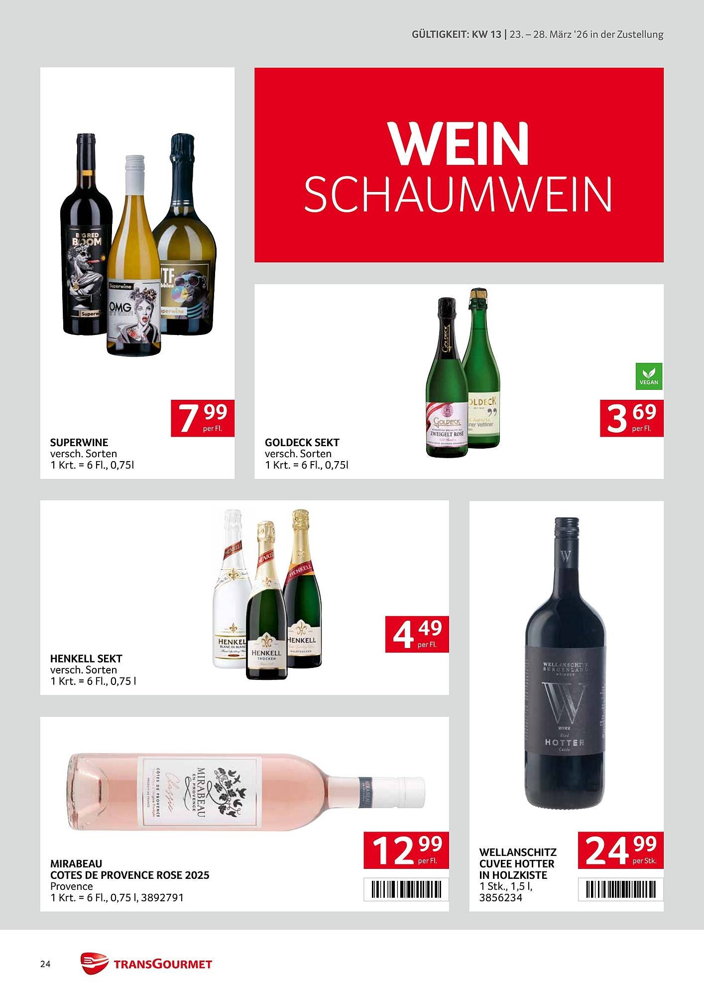 Transgourmet Flugblatt