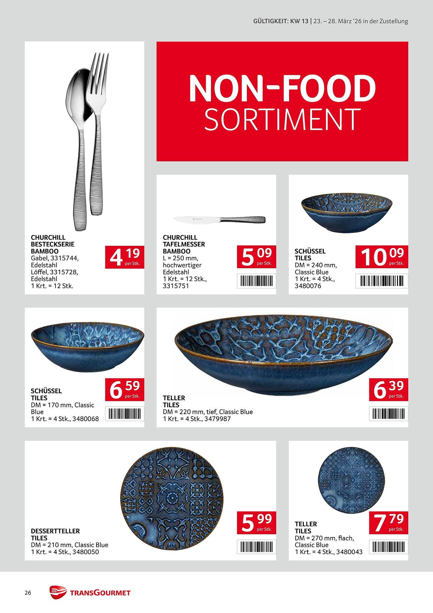 Transgourmet Flugblatt