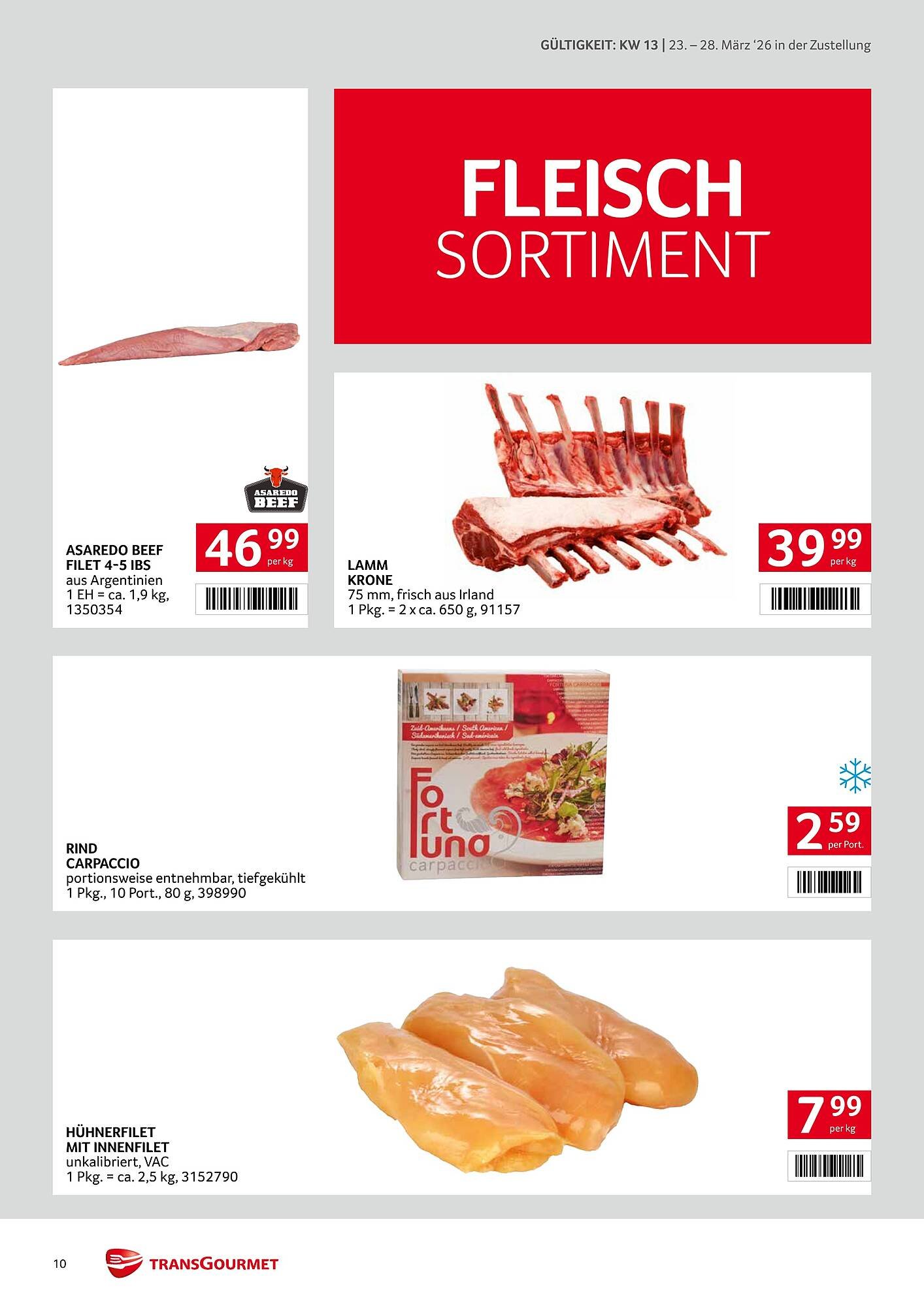 Transgourmet Flugblatt