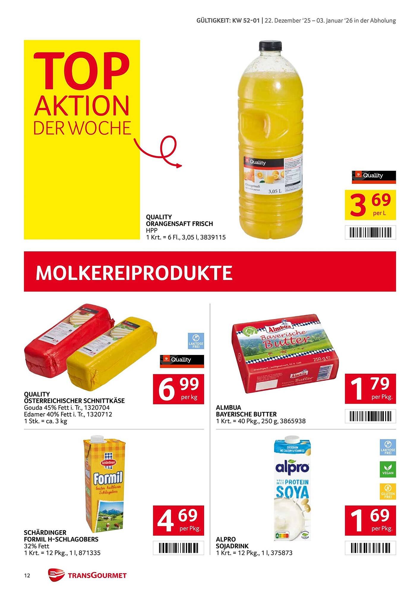 Transgourmet Flugblatt