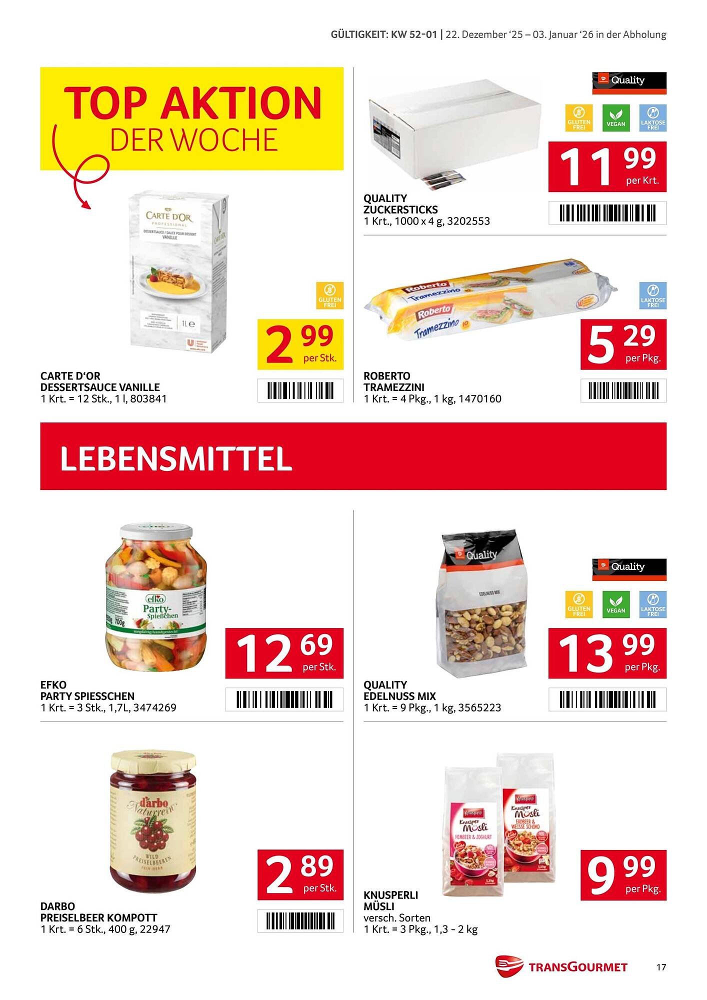 Transgourmet Flugblatt