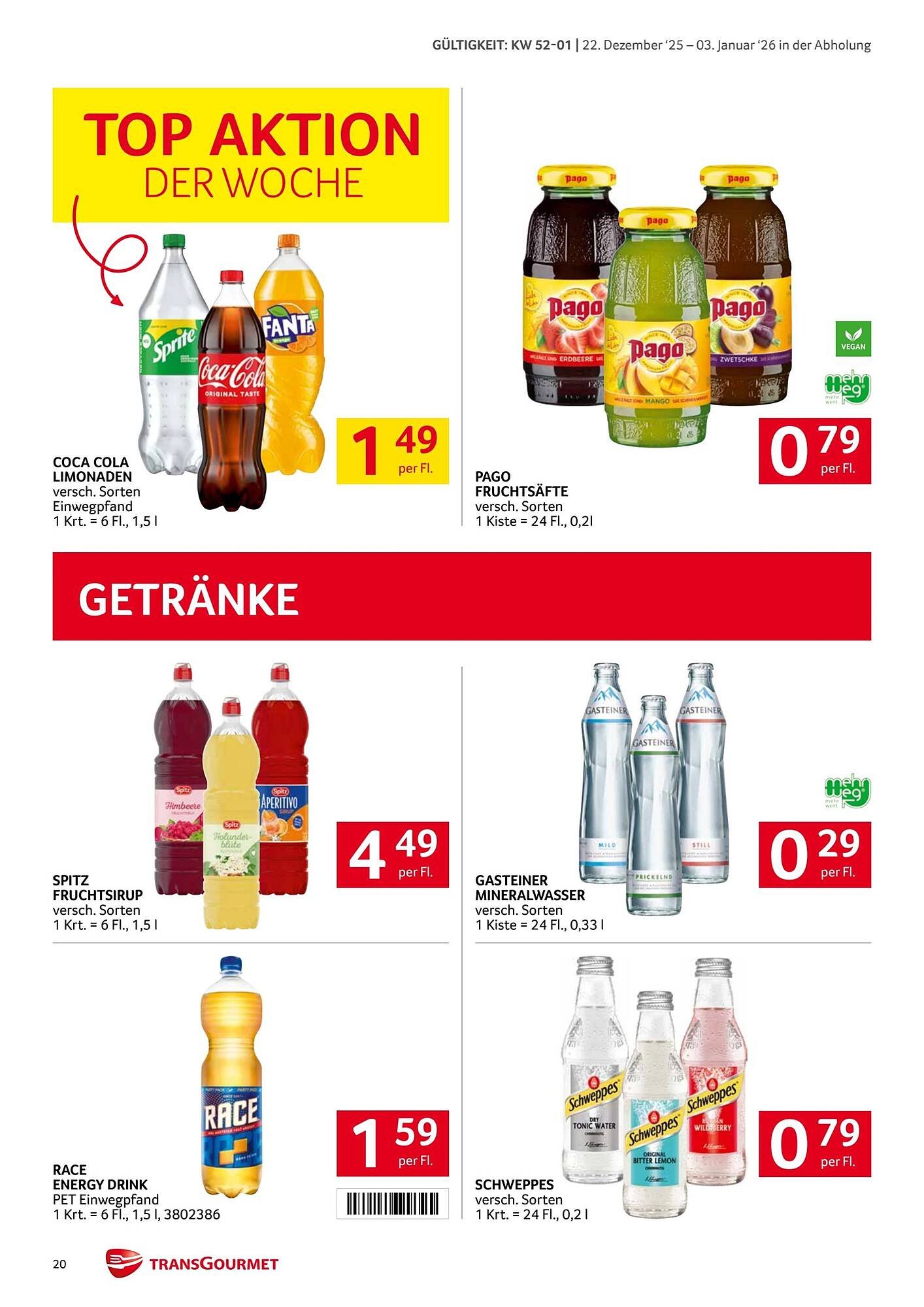 Transgourmet Flugblatt