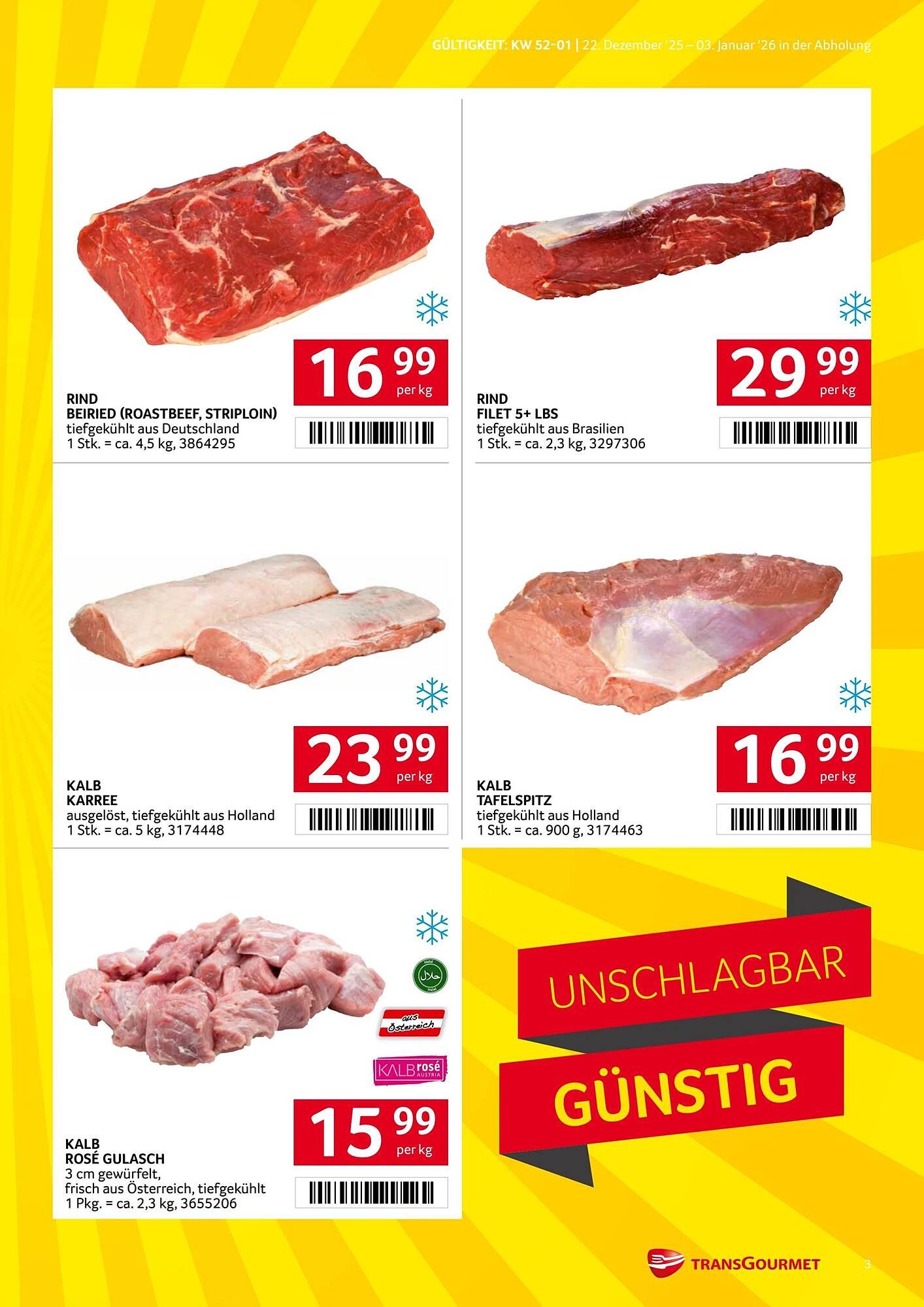 Transgourmet Flugblatt