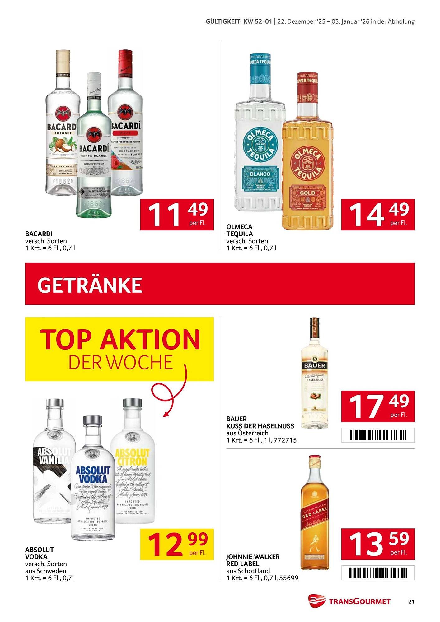 Transgourmet Flugblatt