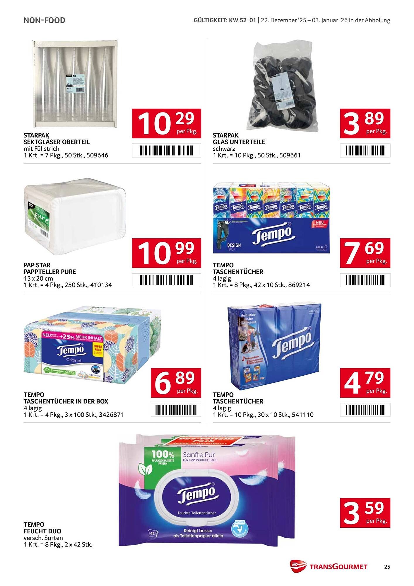 Transgourmet Flugblatt