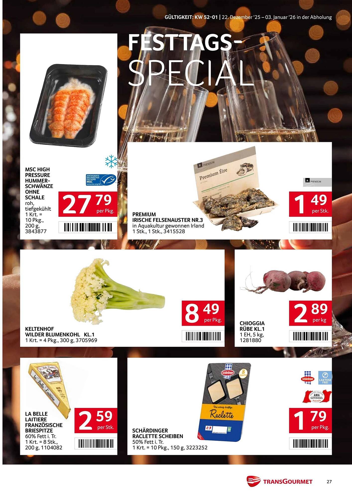 Transgourmet Flugblatt