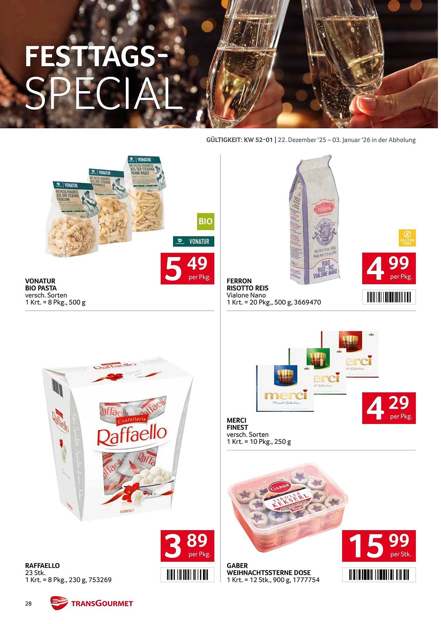 Transgourmet Flugblatt