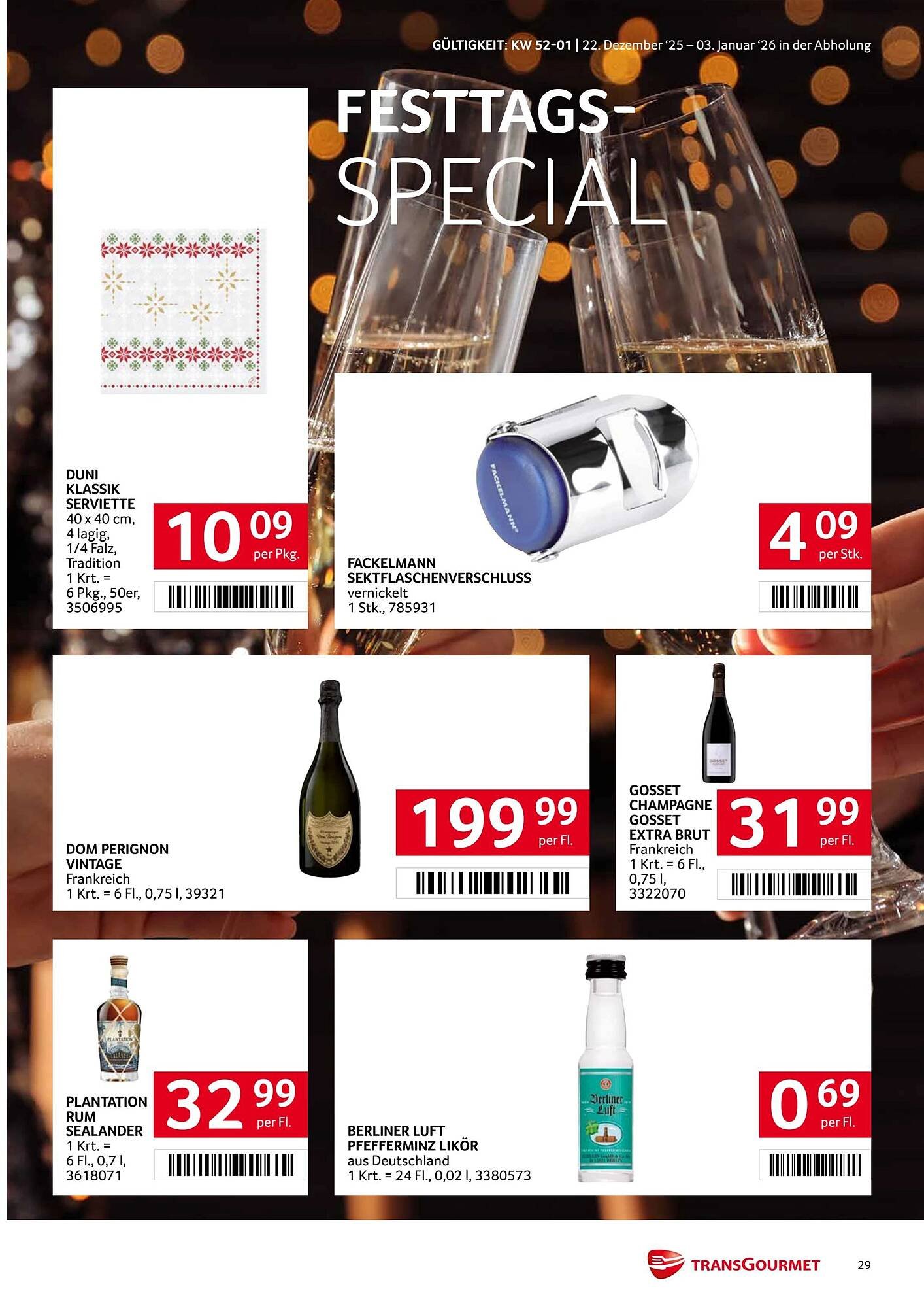 Transgourmet Flugblatt